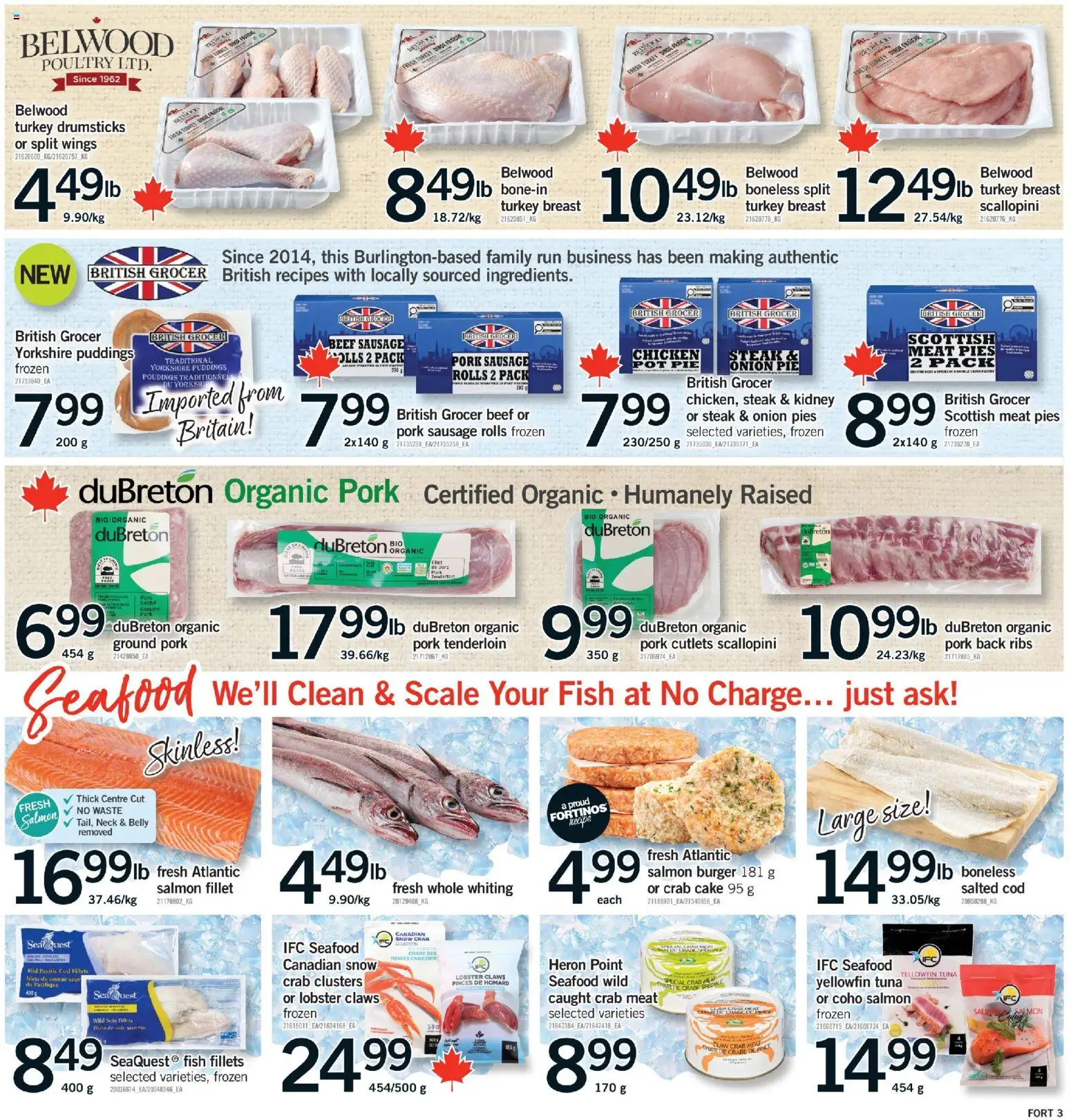Fortinos weekly flyer / circulaire Flyer in Canada