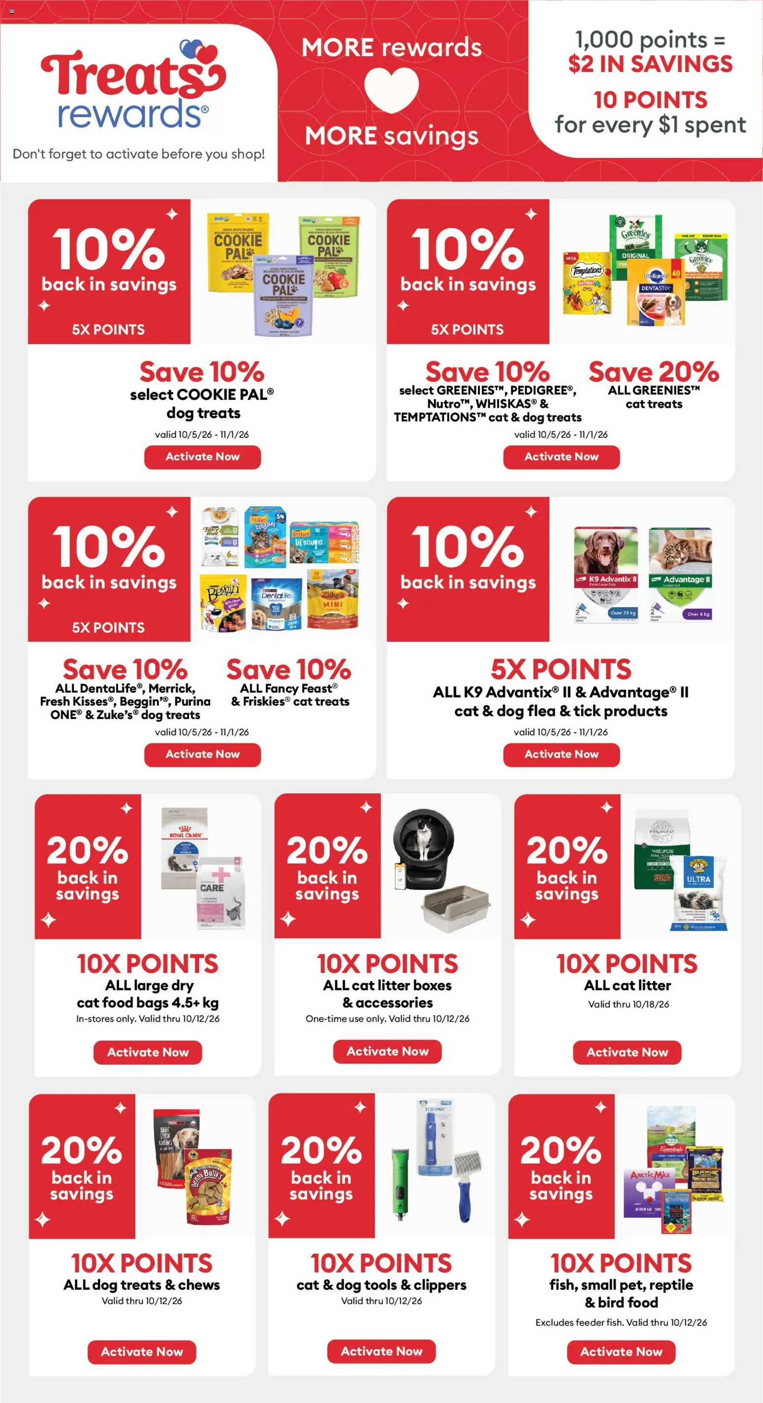 Petsmart weekly flyer / circulaire Flyer in Canada