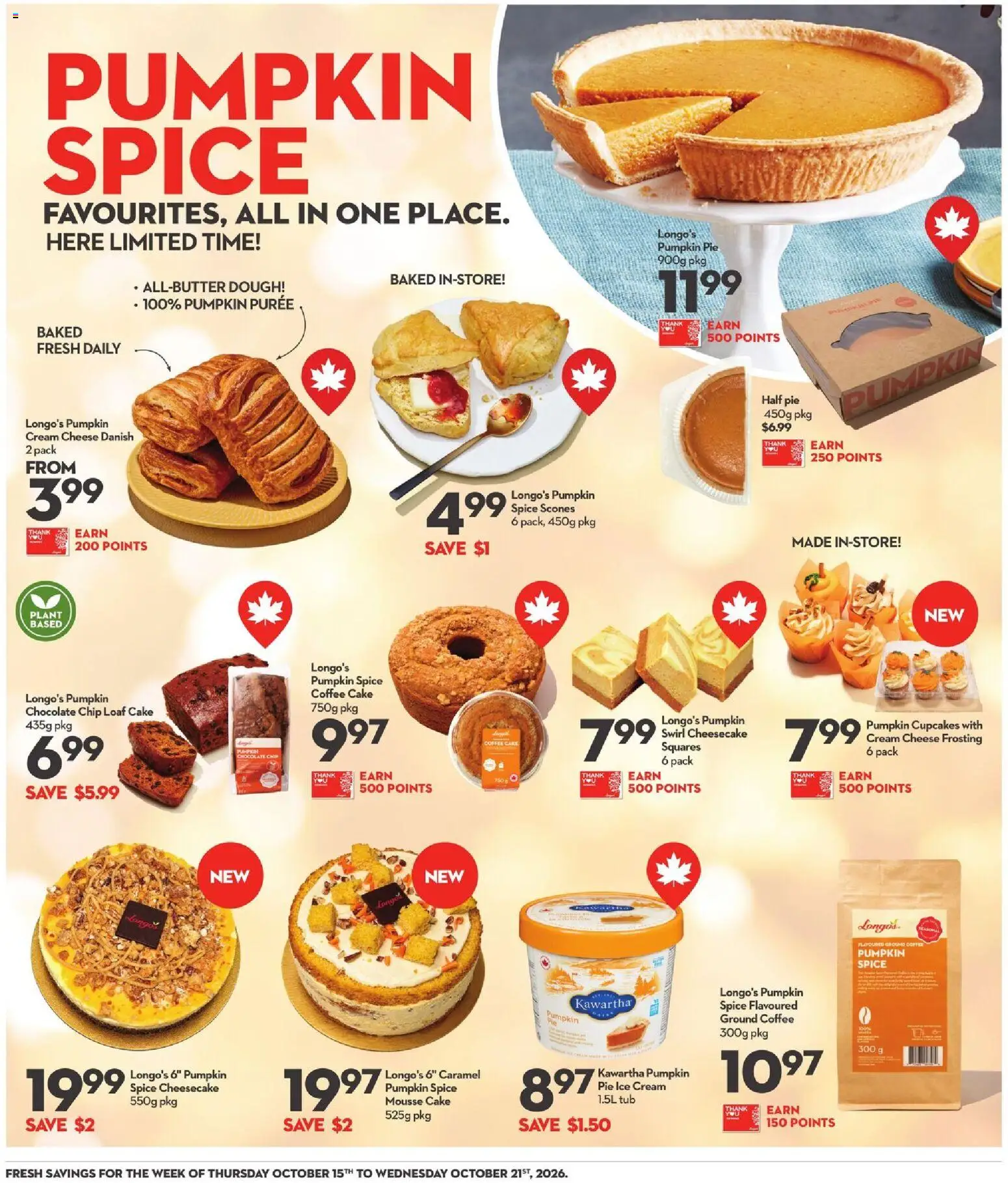 Longo`s weekly flyer / circulaire Flyer in Canada