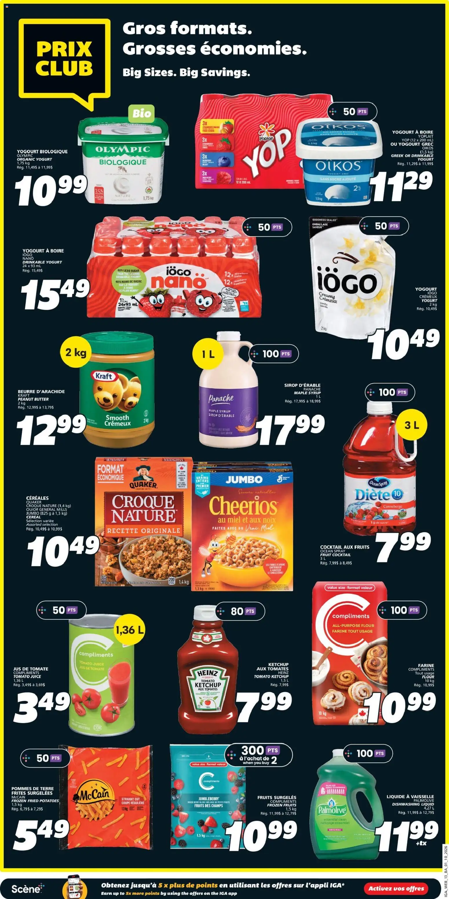 IGA weekly flyer / circulaire Flyer in Canada
