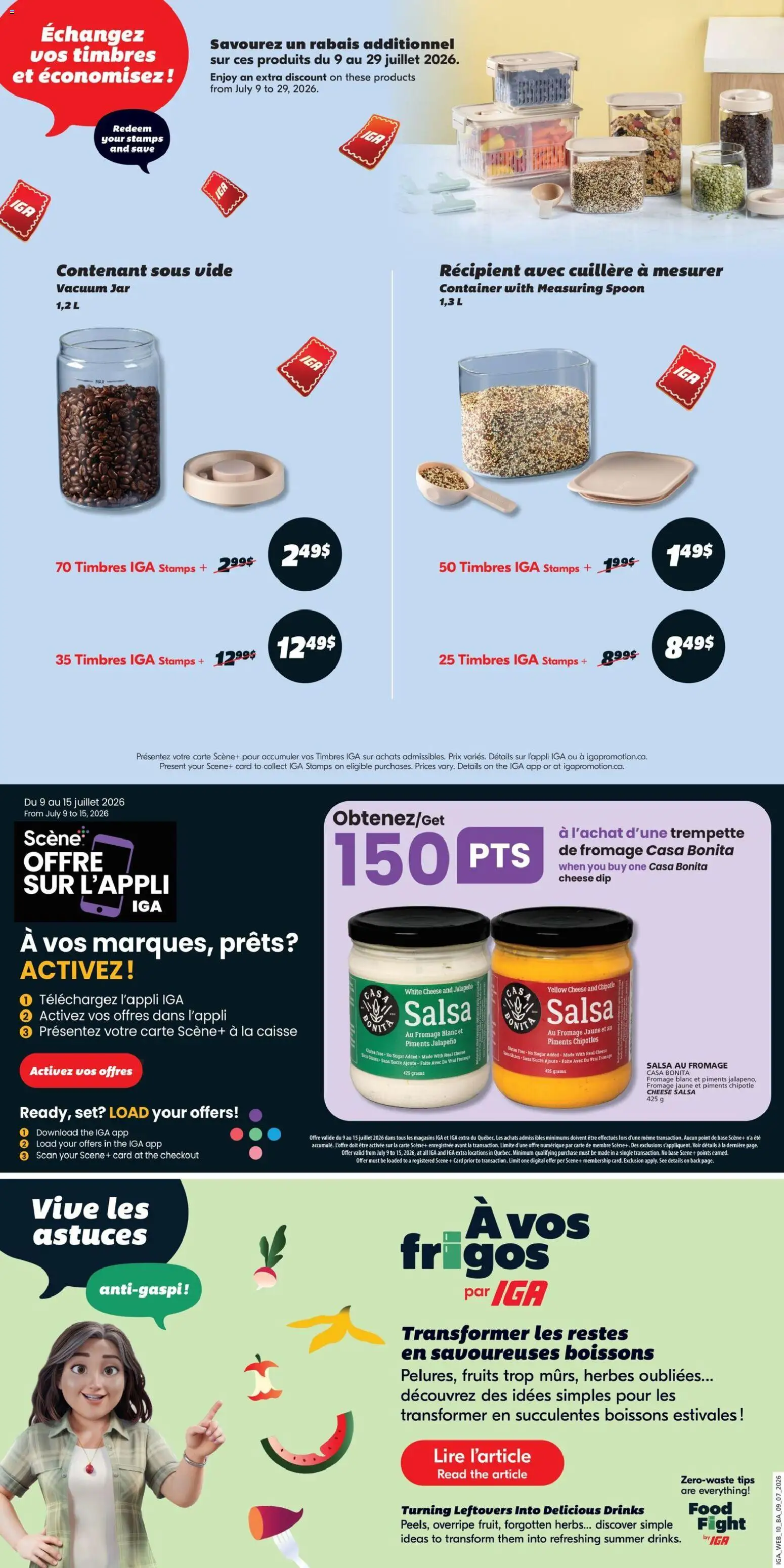 IGA Flyer from Jul 9, 2026 - Unlock Huge Savings | Canada