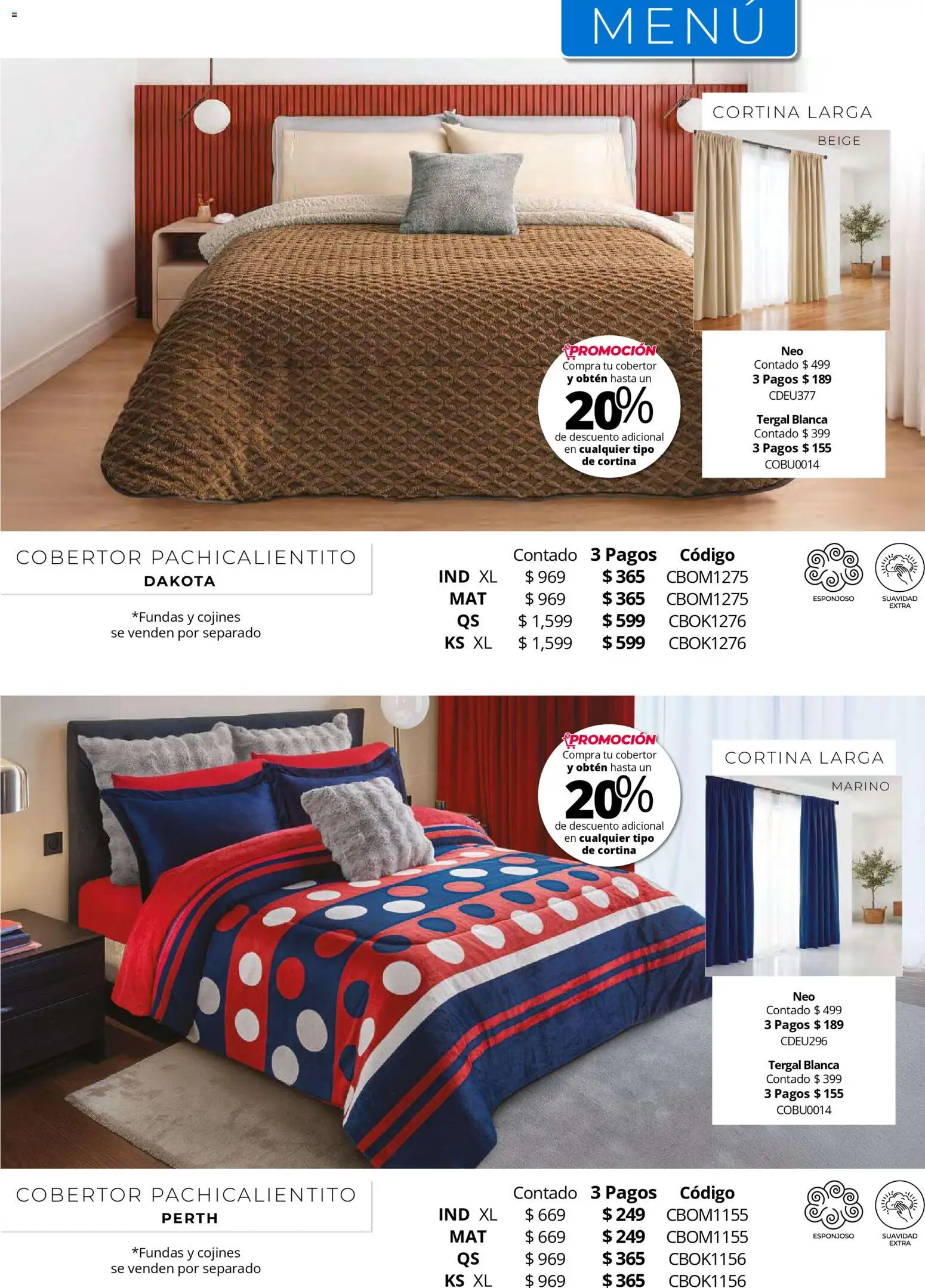 ¡El último » catálogo de Colchas Concord para Julio « está aquí! Descubre las SUPER OFERTAS. | México