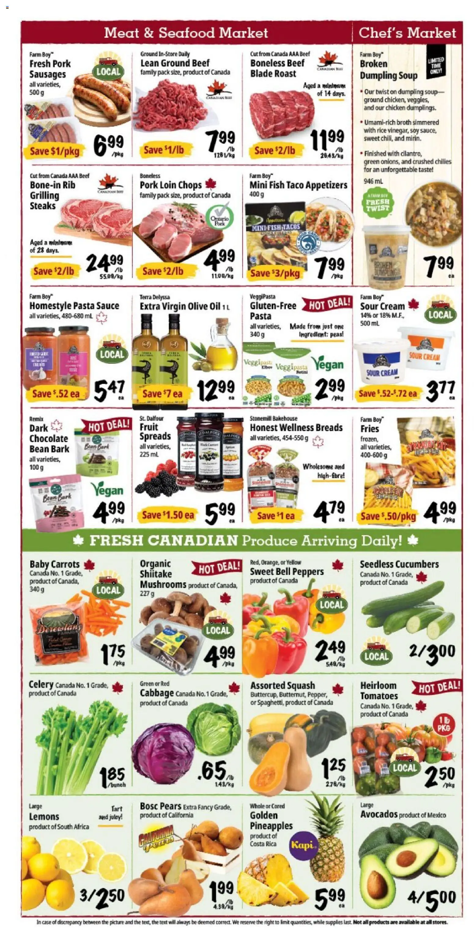 Farm Boy weekly flyer / circulaire Flyer in Canada