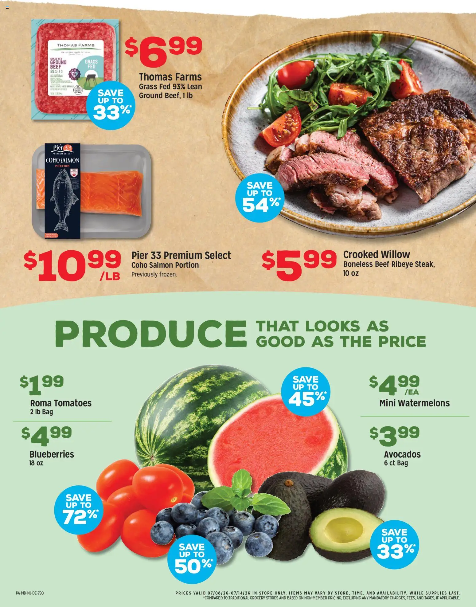The new Grocery Outlet flyer is now online. See all July offers on your mobile and save! | United States