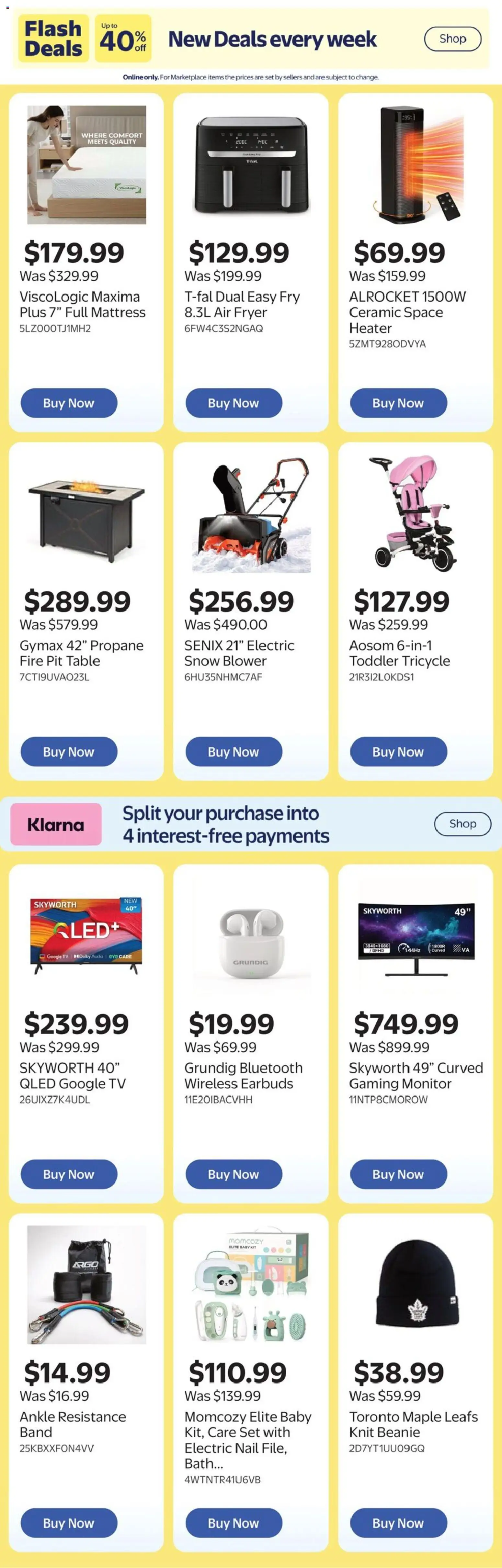 Walmart weekly flyer Flyer in Canada