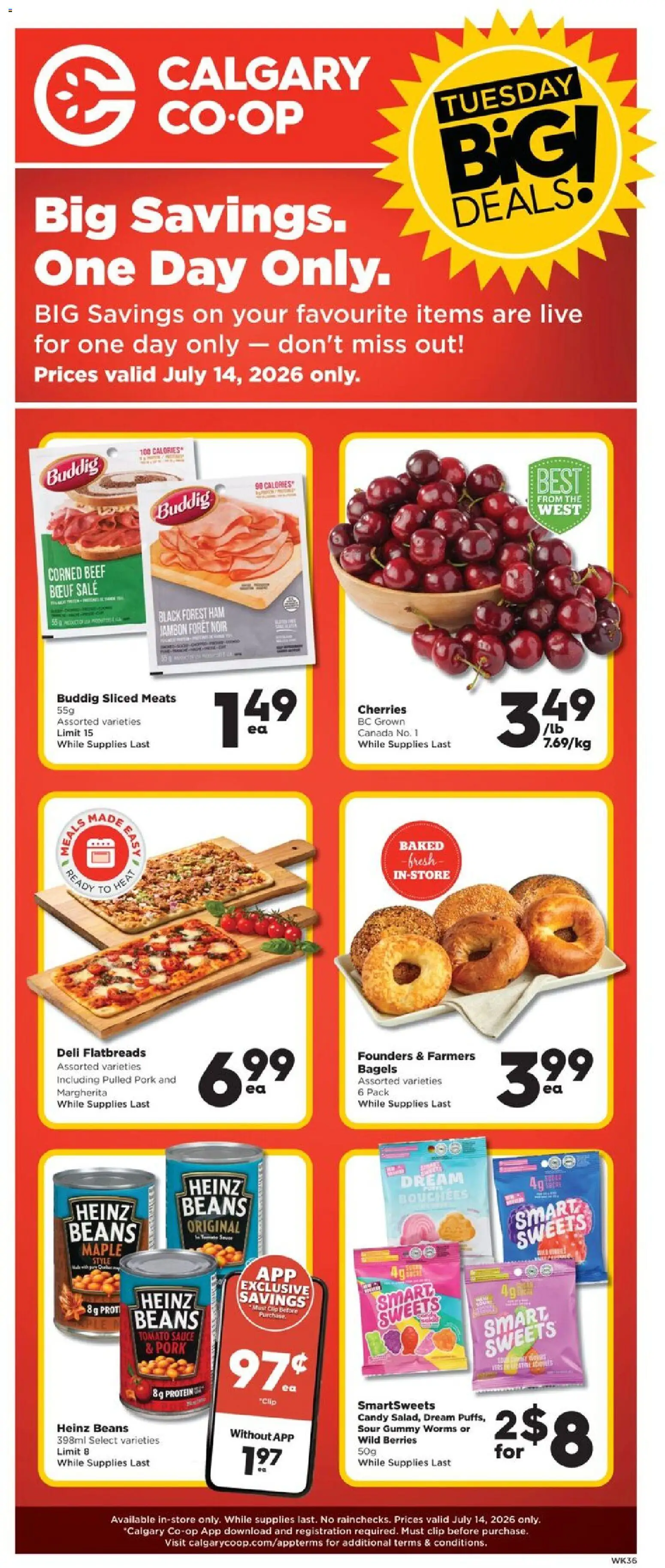 Calgary Co-op Flyer from Jul 9, 2026 - Unlock Huge Savings | Canada