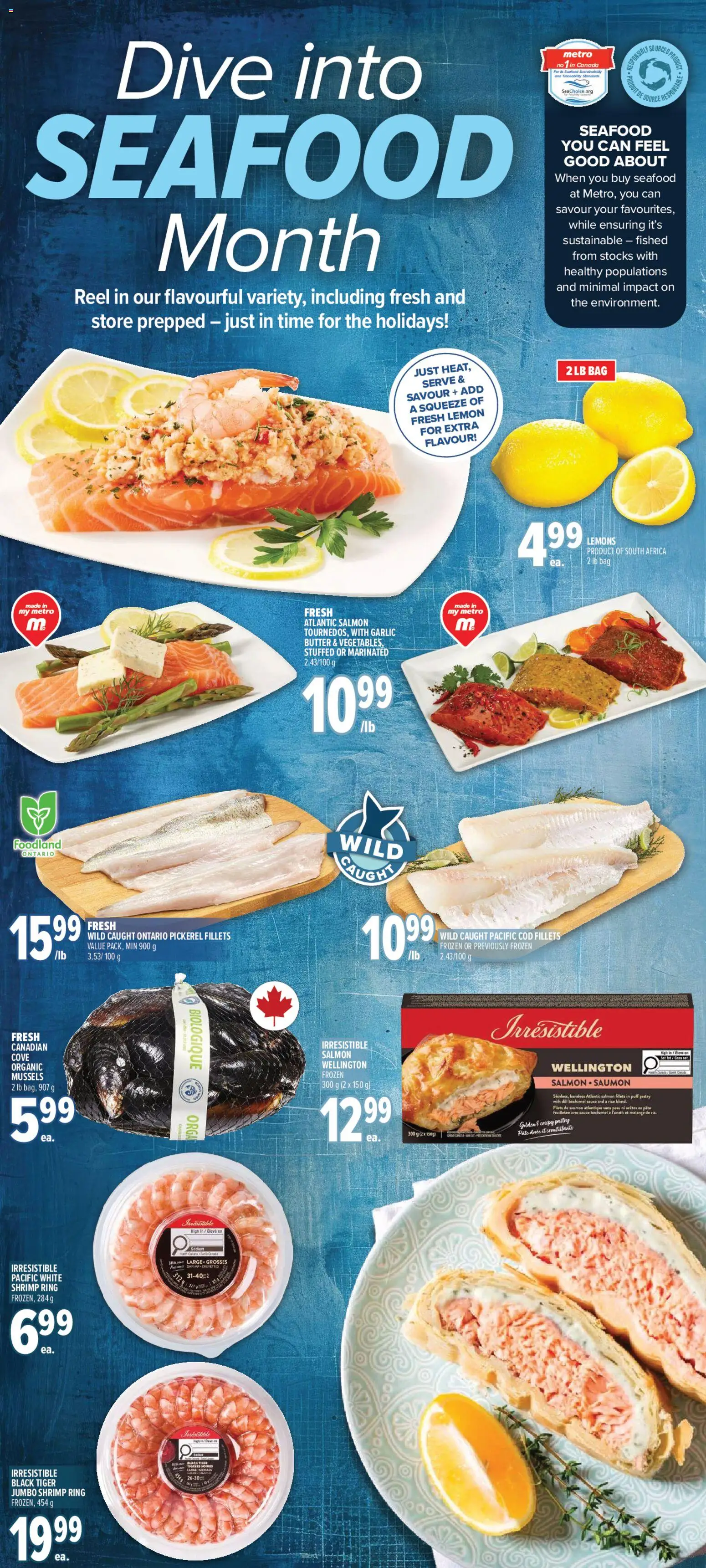Metro weekly flyer / circulaire Flyer in Canada