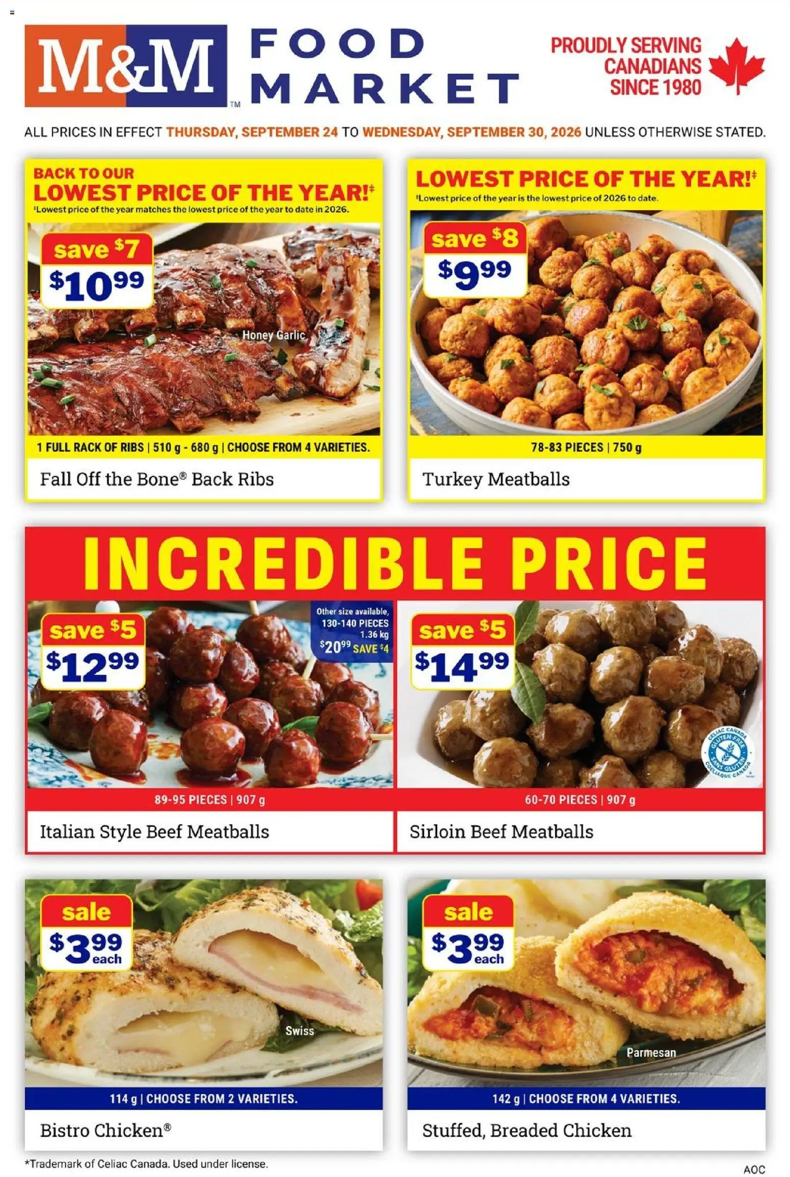 M&M Food Market weekly flyer / circulaire Flyer in Canada