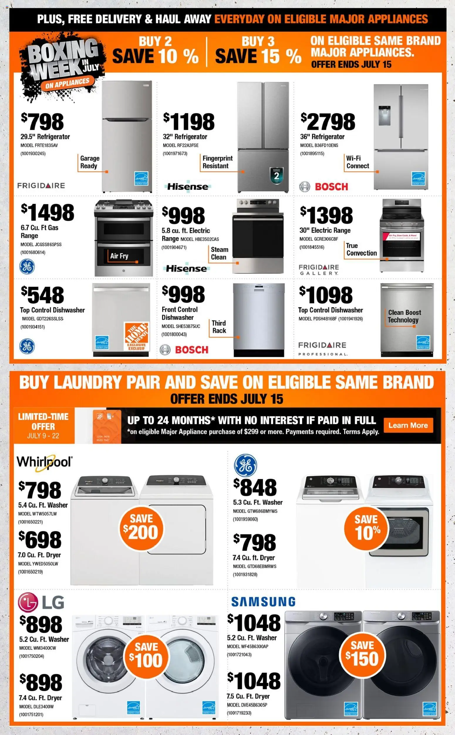 Home Depot Flyer from Jul 9, 2026 - Unlock Huge Savings | Canada