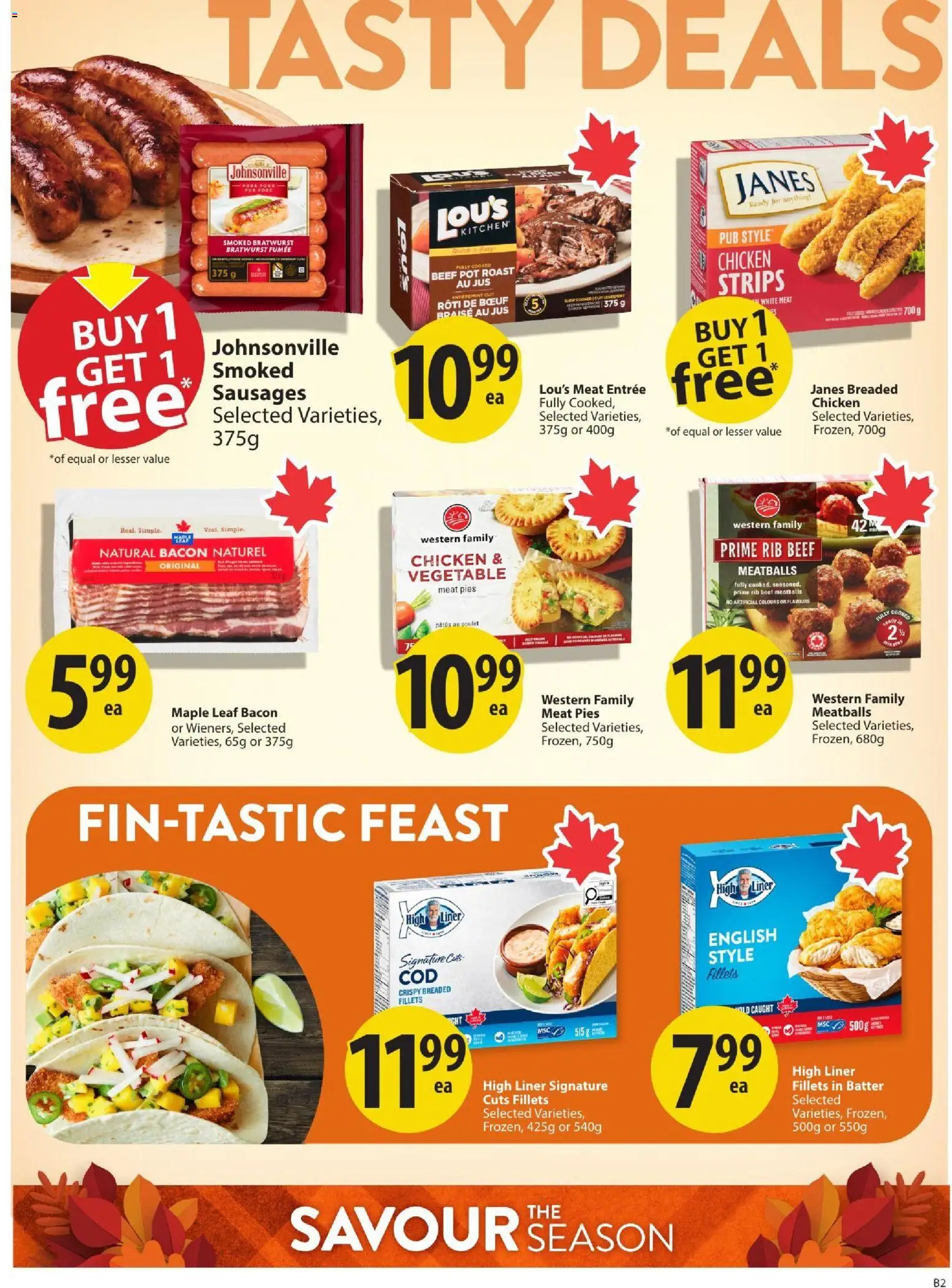 Save on foods weekly flyer / circulaire Flyer in Canada