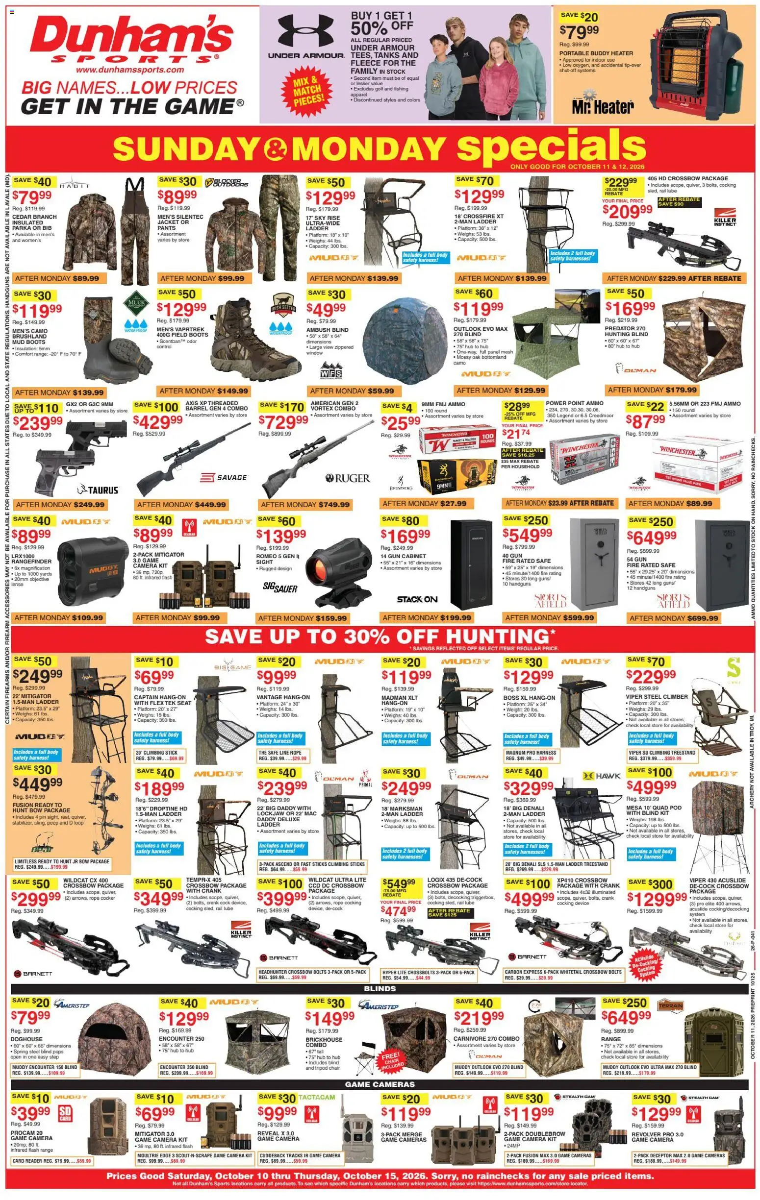 Dunham`s Sports Weekly Ad Weekly Ad in United States