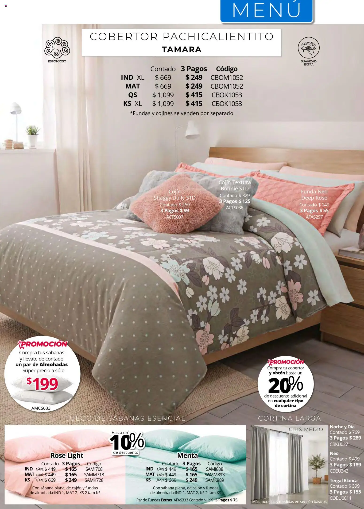¡El último » catálogo de Colchas Concord para Julio « está aquí! Descubre las SUPER OFERTAS. | México