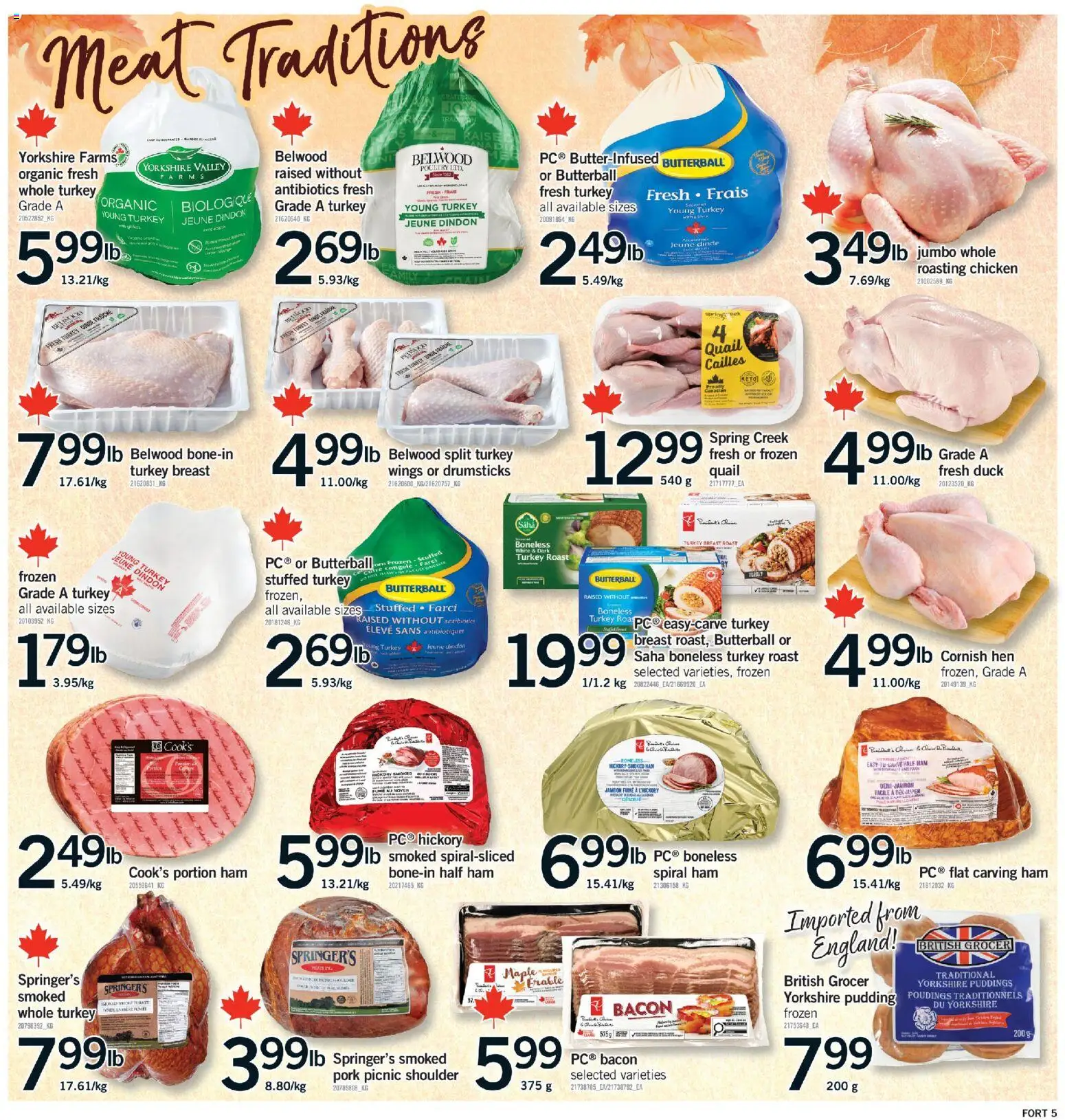 Fortinos weekly flyer / circulaire Flyer in Canada