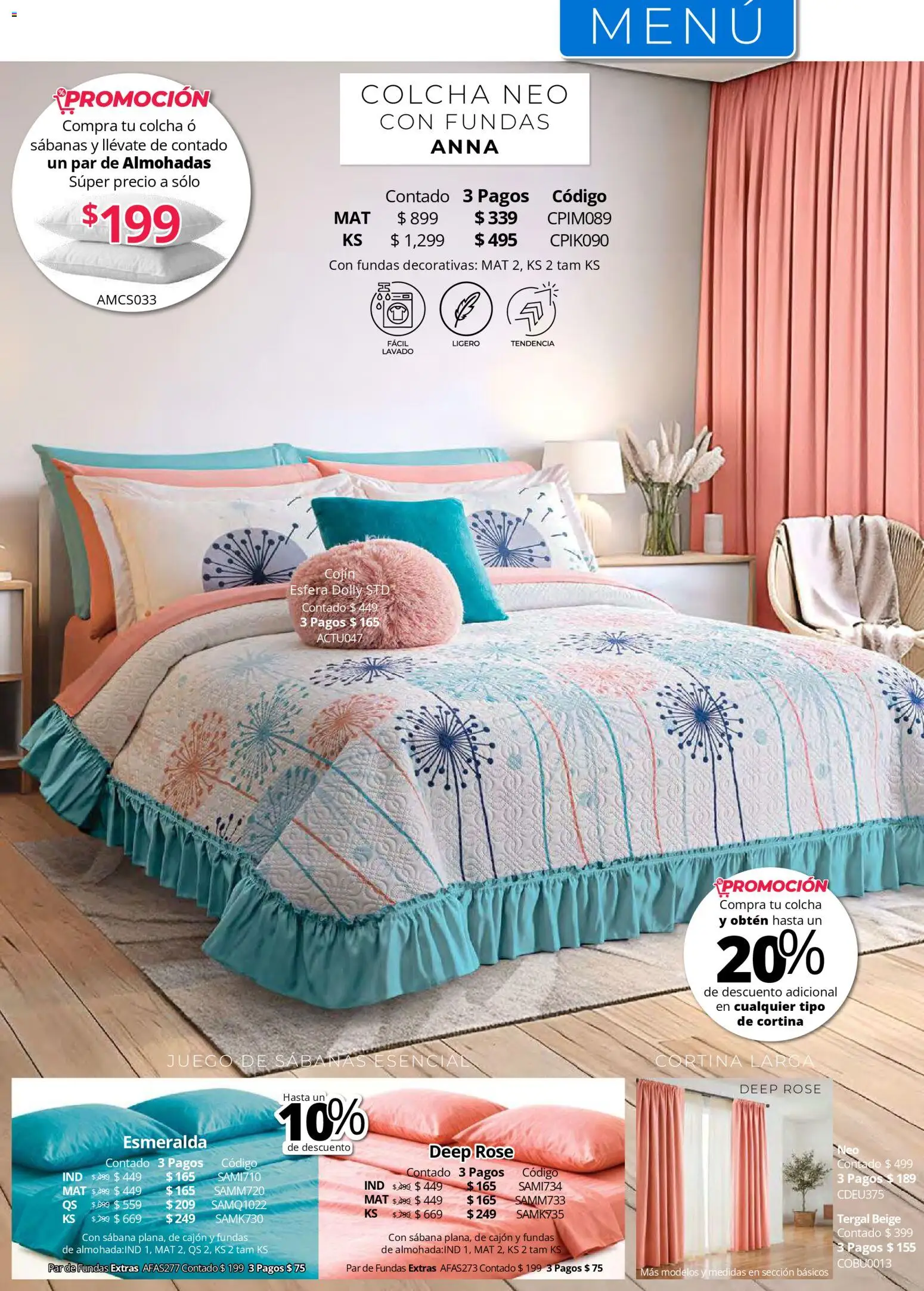 ¡El último » catálogo de Colchas Concord para Julio « está aquí! Descubre las SUPER OFERTAS. | México