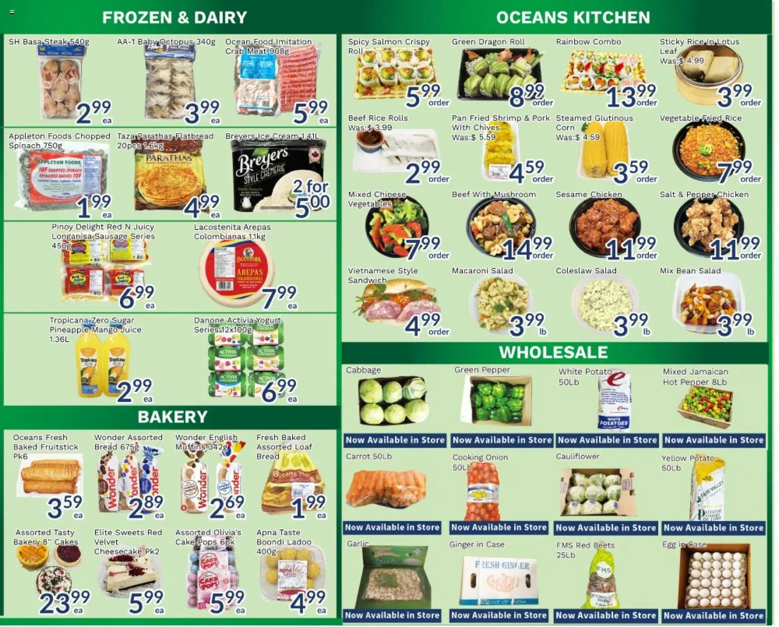 Oceans weekly flyer / circulaire Flyer in Canada
