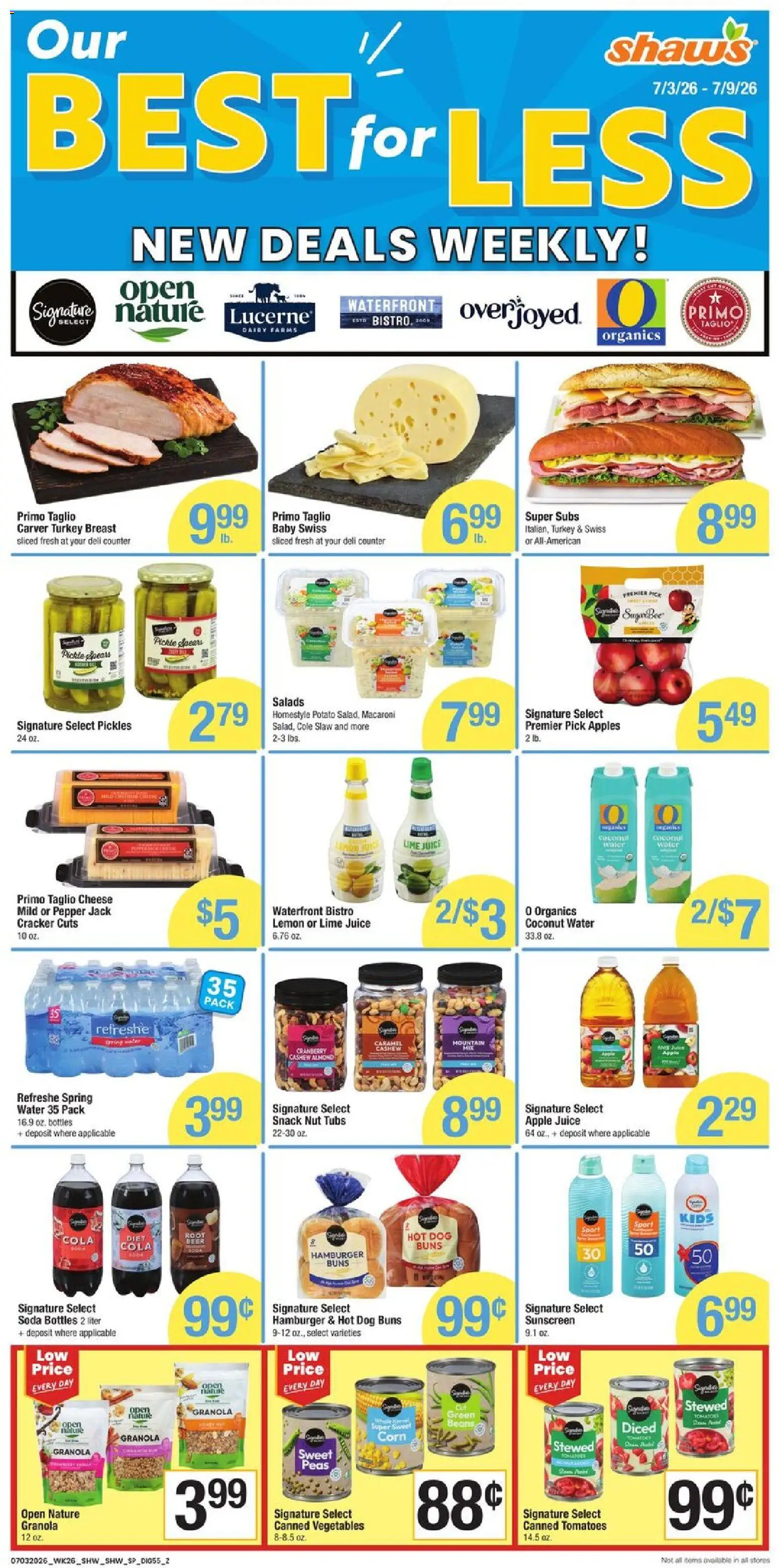 The new Shaw's flyer is now online. See all July offers on your mobile and save! | United States