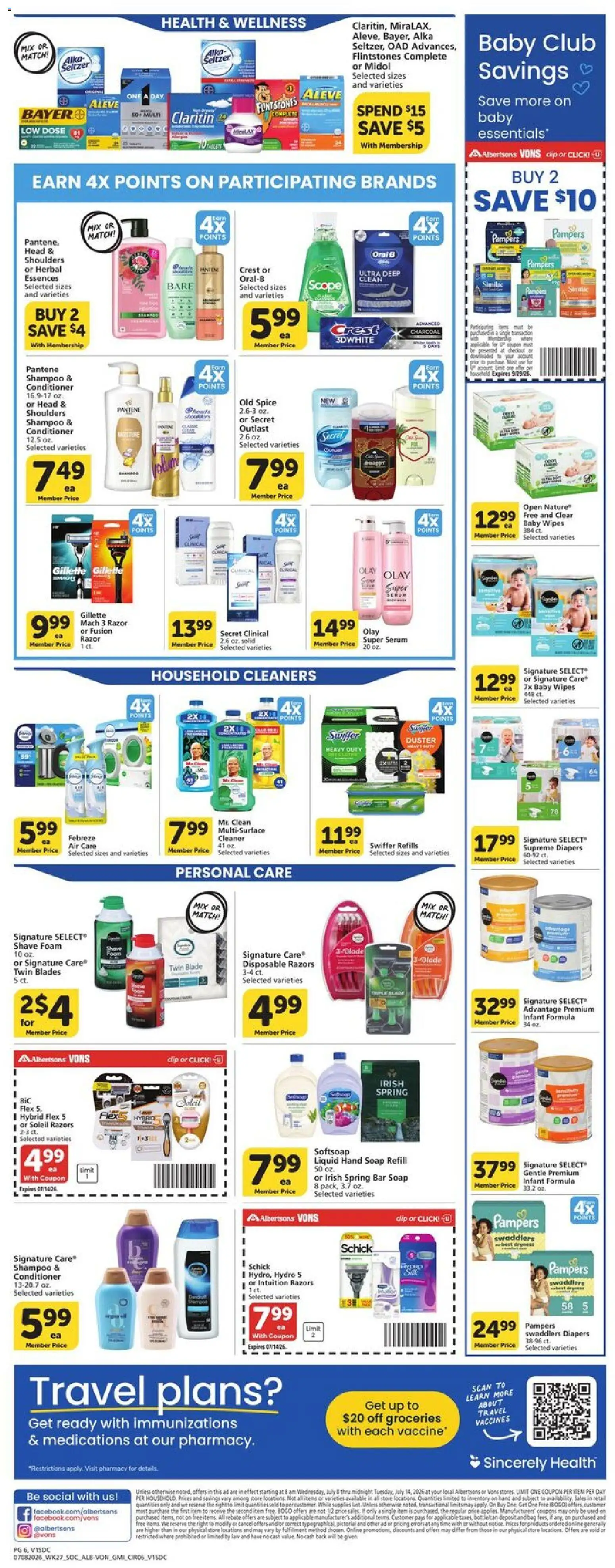 The new Vons flyer is now online. See all July offers on your mobile and save! | United States