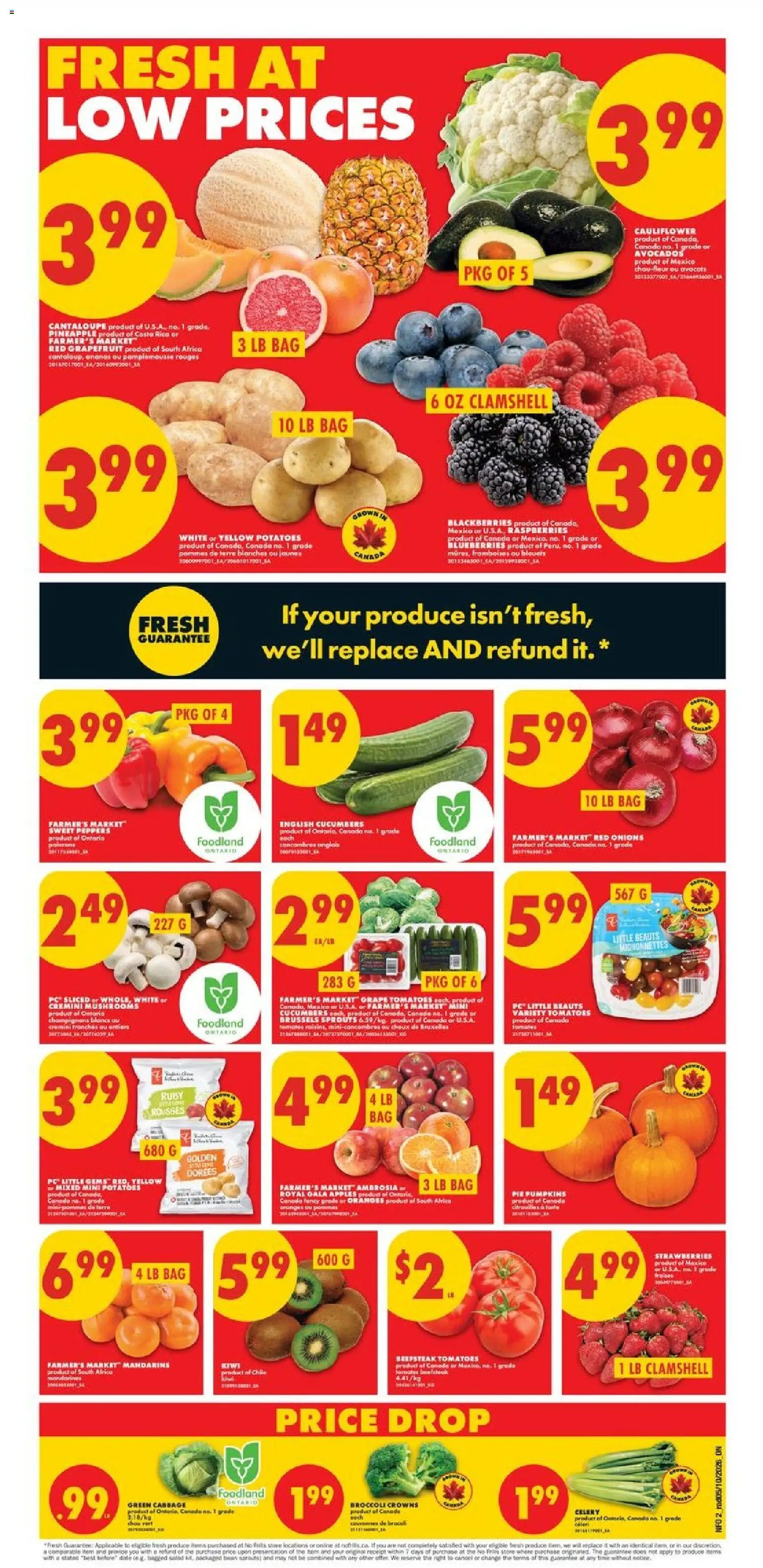 No Frills weekly flyer / circulaire Flyer in Canada