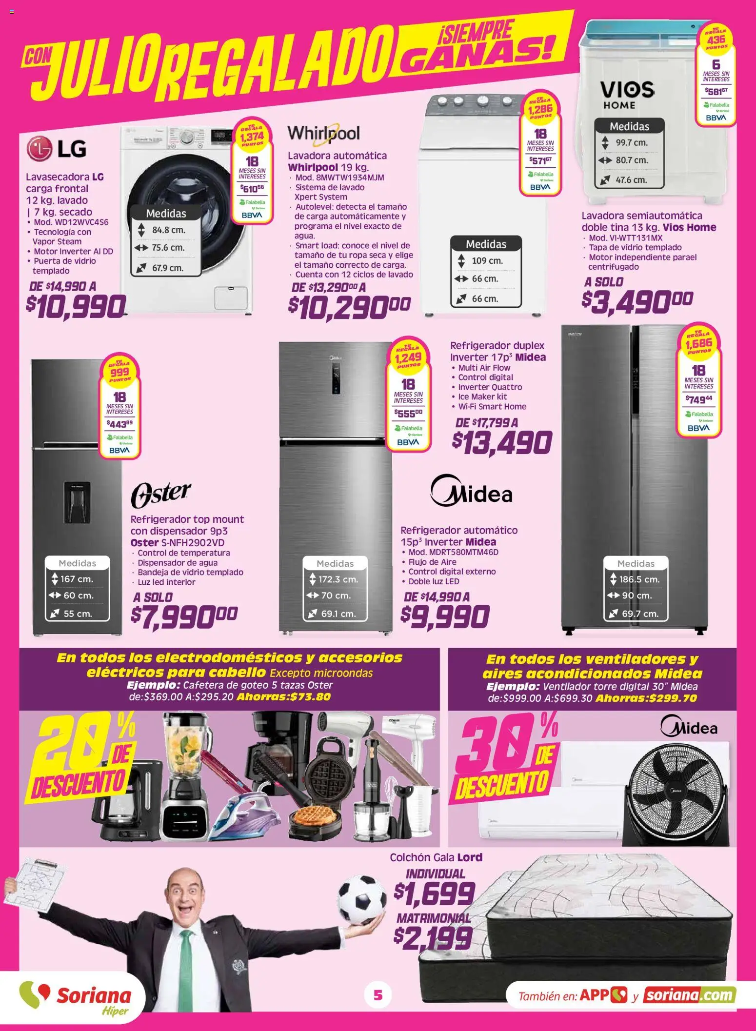 ¡El último » catálogo de Soriana para Julio « está aquí! Descubre las SUPER OFERTAS. | México
