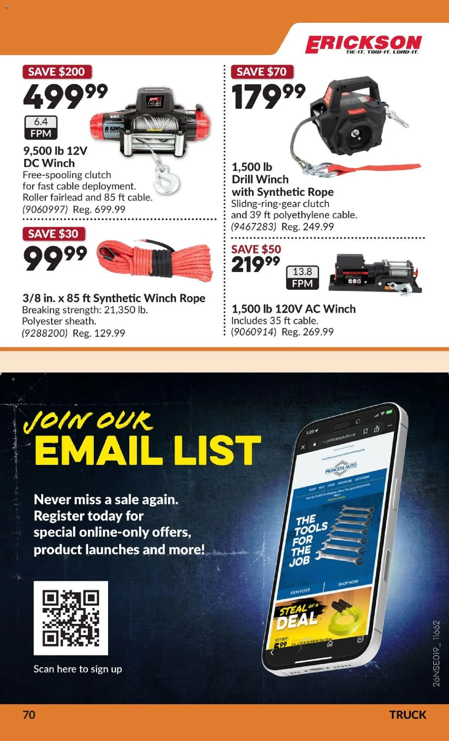 Princess Auto flyer - 2 Week Sale! Flyer in Canada