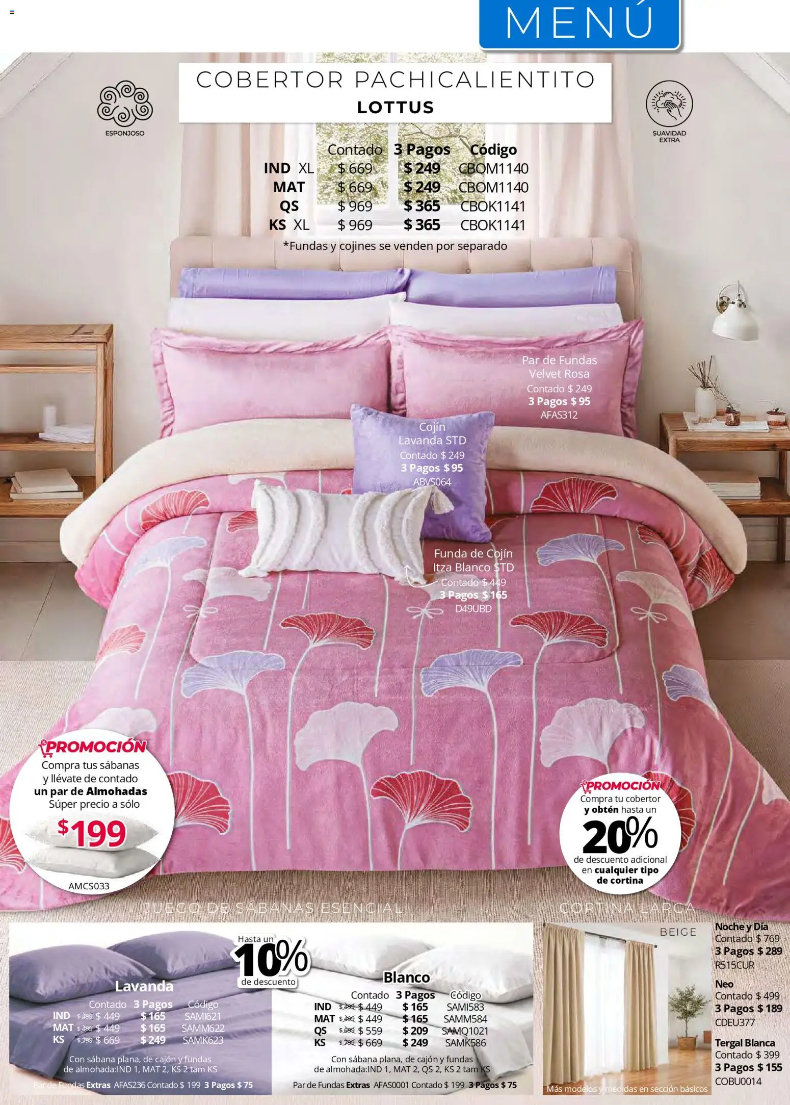¡El último » catálogo de Colchas Concord para Julio « está aquí! Descubre las SUPER OFERTAS. | México