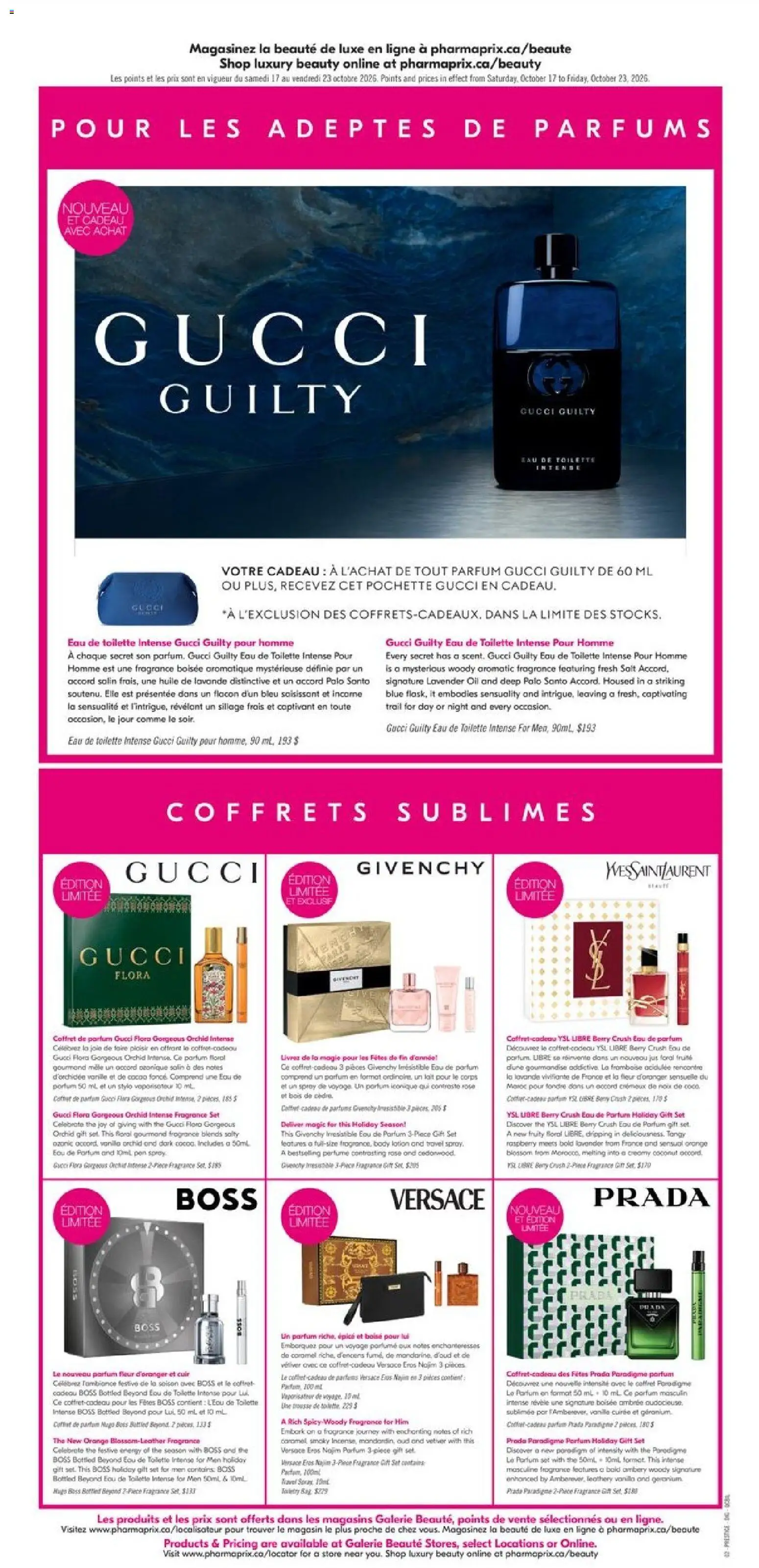 Pharmaprix weekly flyer / circulaire Flyer in Canada