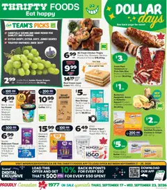Thrifty-foods Thrifty Foods weekly flyer / circulaire