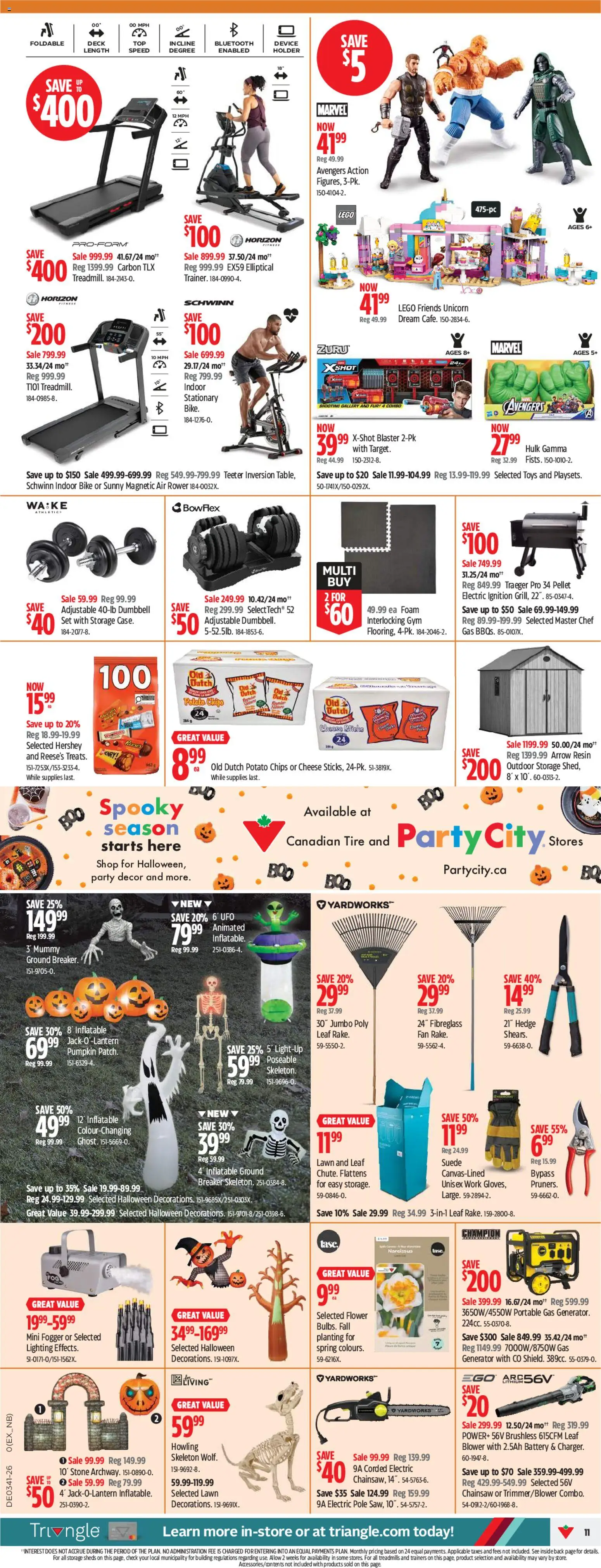 Canadian Tire weekly flyer Flyer in Canada
