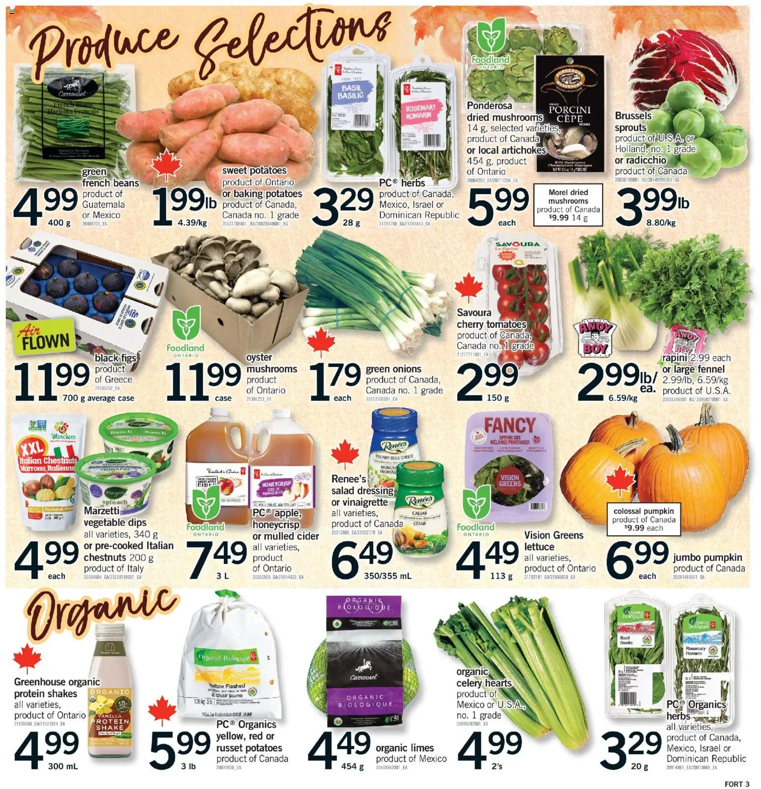 Fortinos weekly flyer / circulaire Flyer in Canada