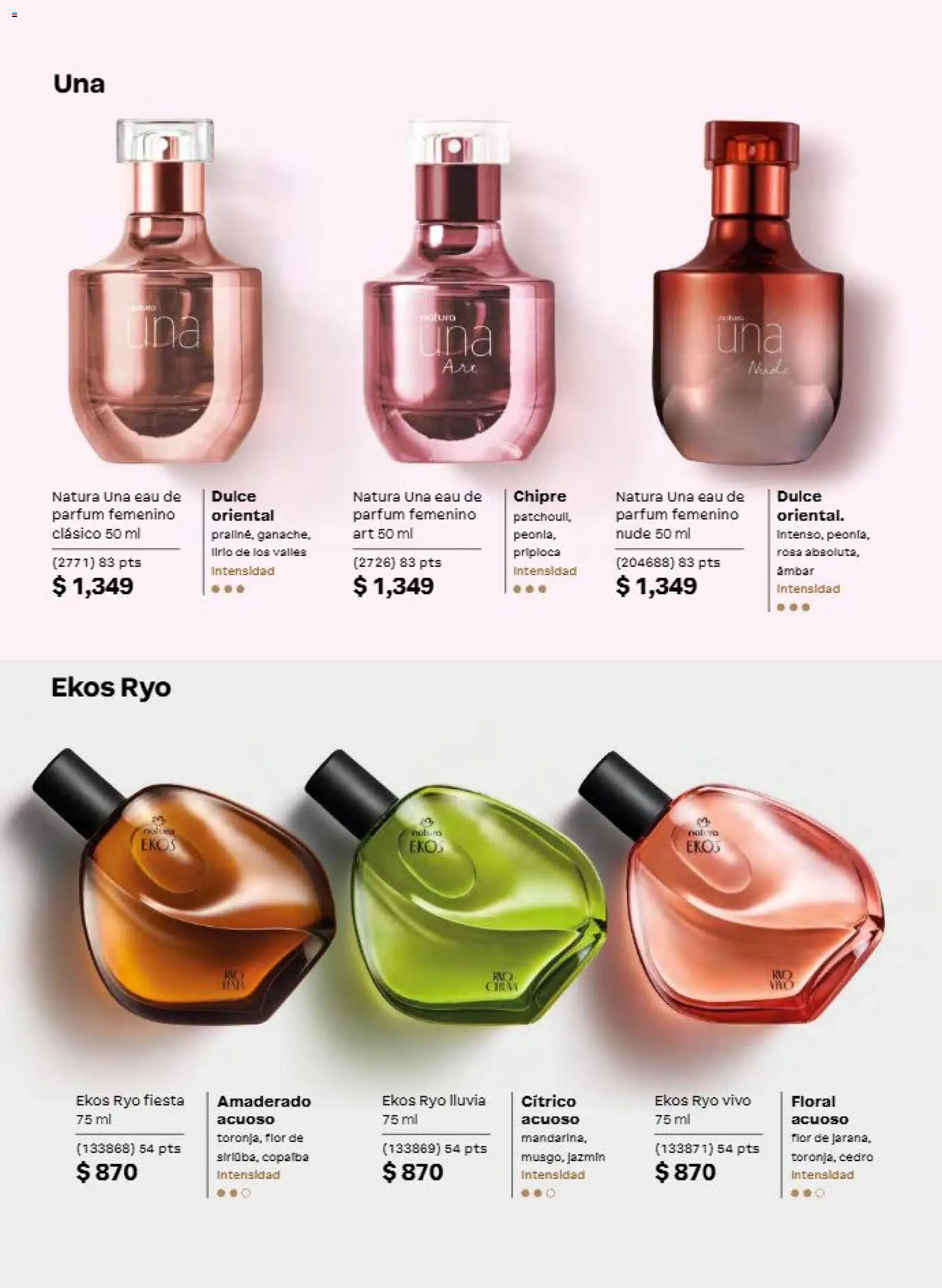 Natura campaña 14 2026 Folleto in México