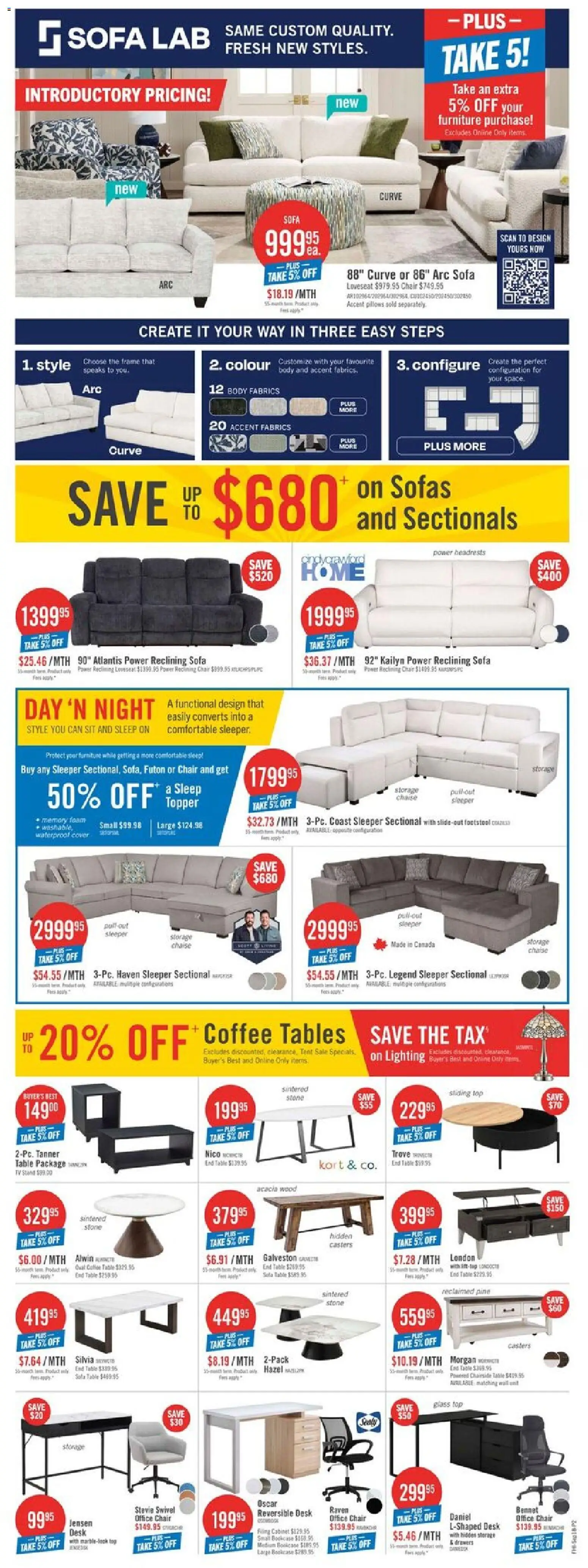 The Brick weekly flyer / circulaire Flyer in Canada