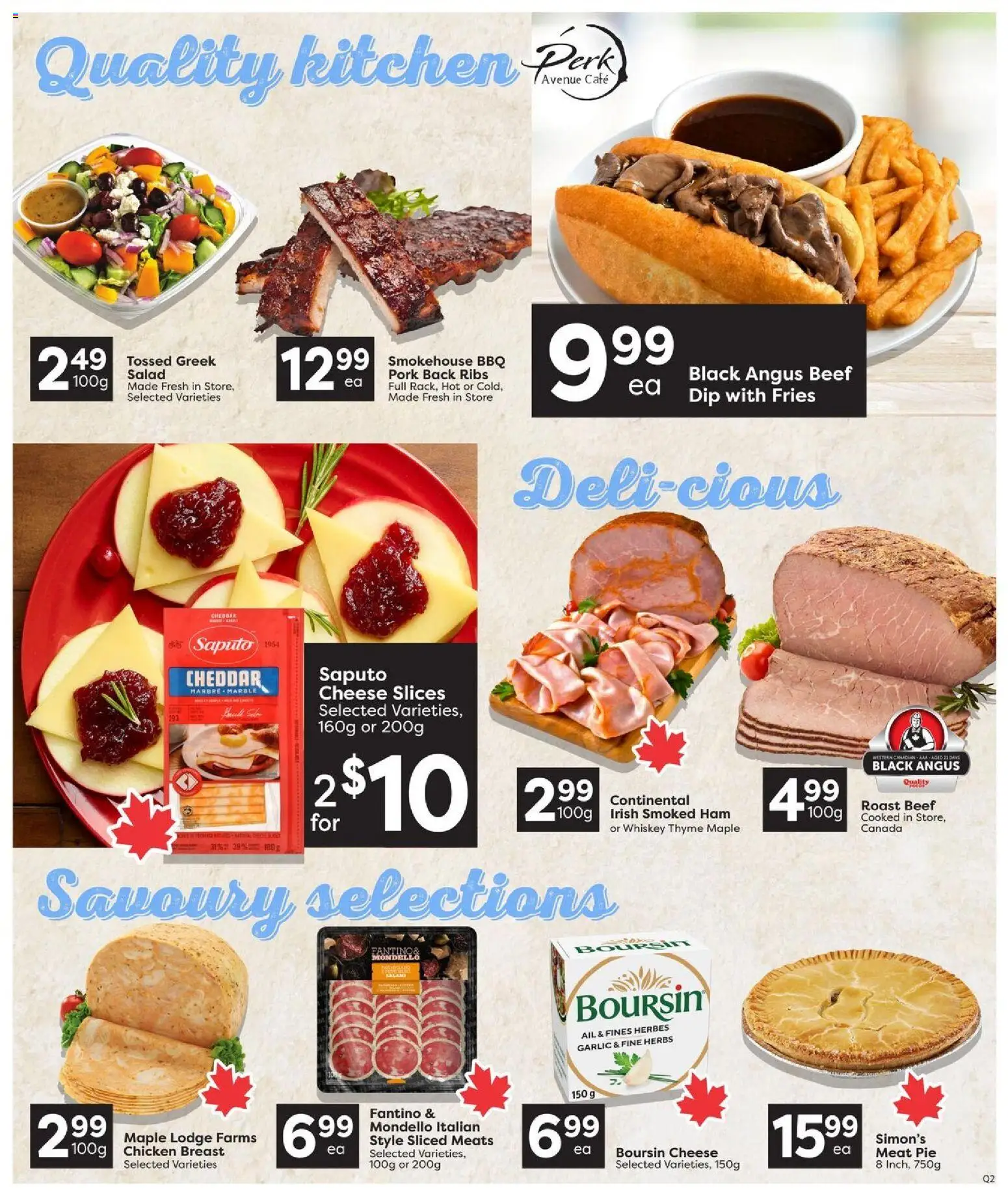 Quality Foods weekly flyer / circulaire Flyer in Canada