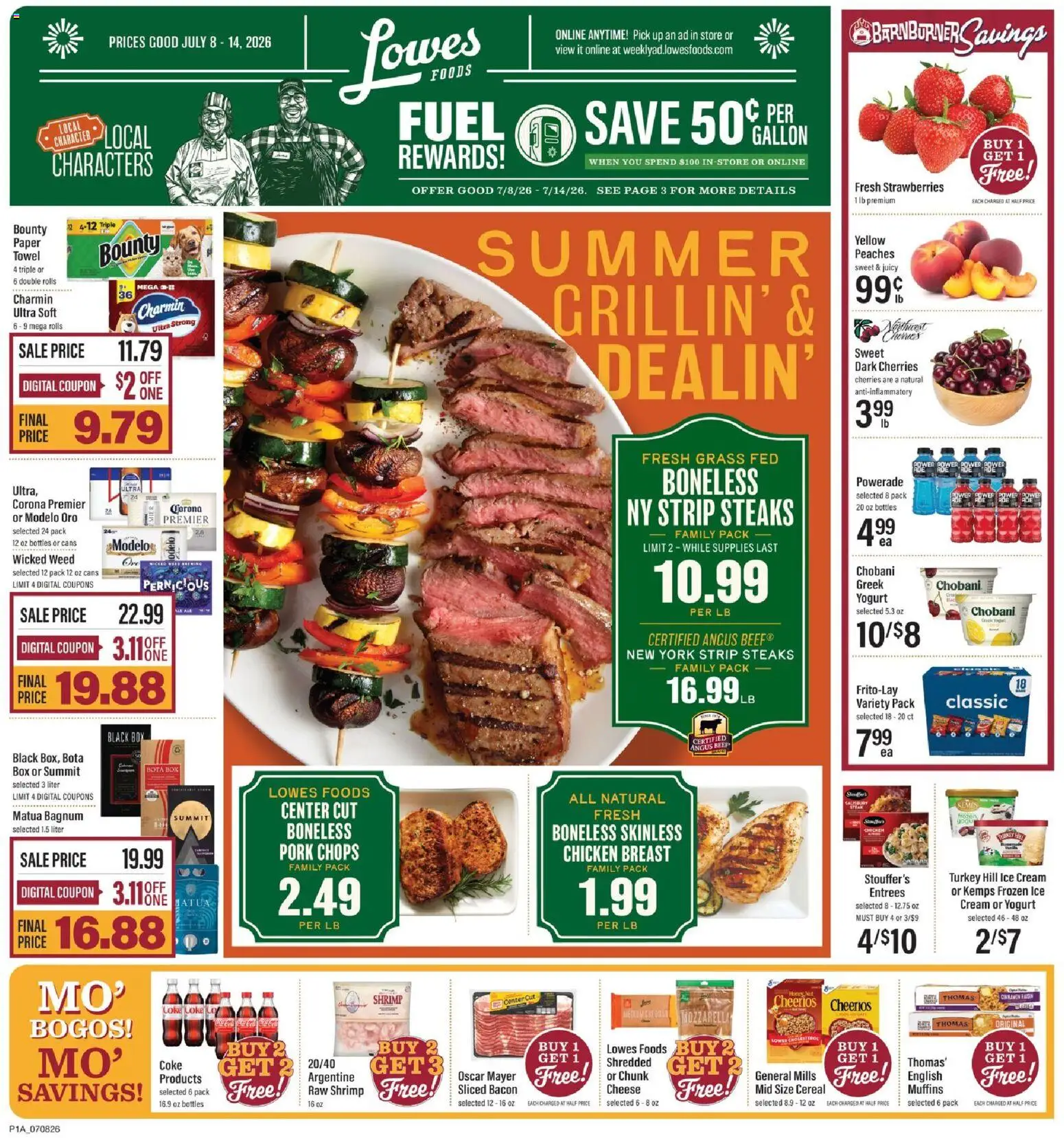 The new Lowes Foods flyer is now online. See all July offers on your mobile and save! | United States