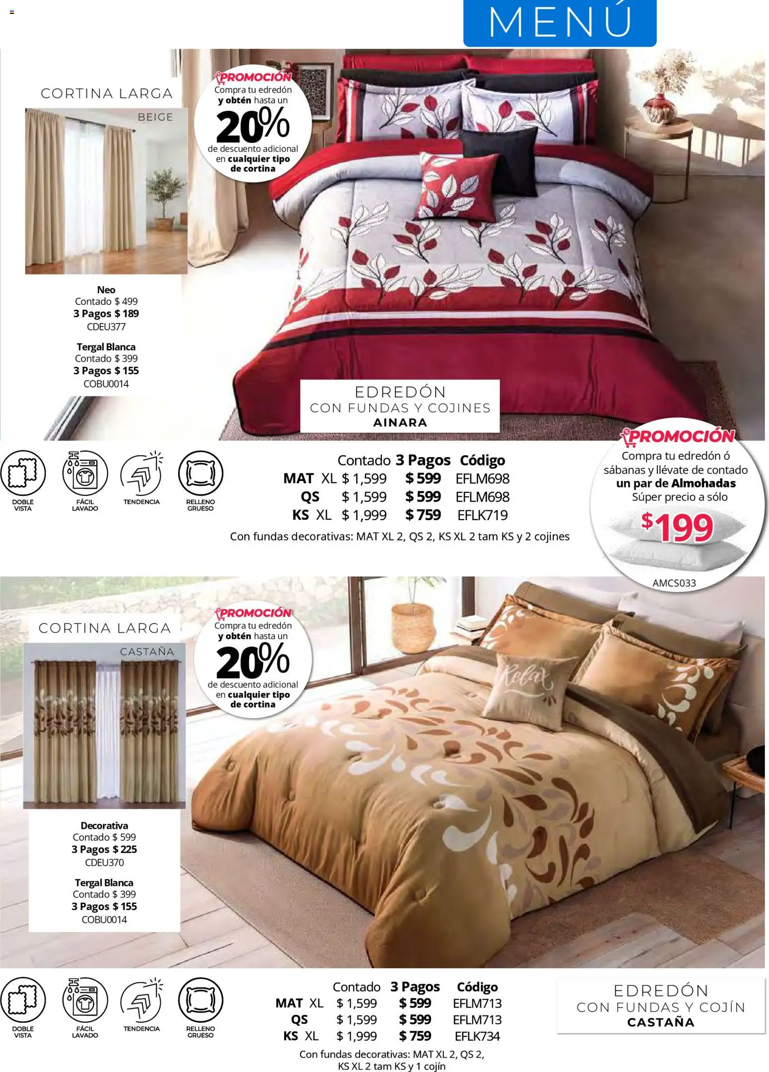 ¡El último » catálogo de Colchas Concord para Julio « está aquí! Descubre las SUPER OFERTAS. | México