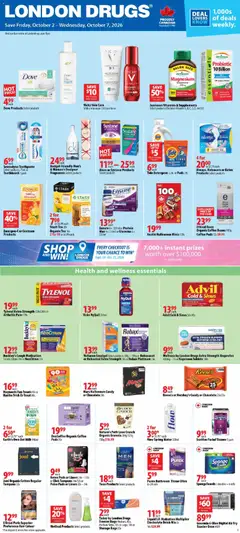 London-drugs London Drugs weekly flyer / circulaire