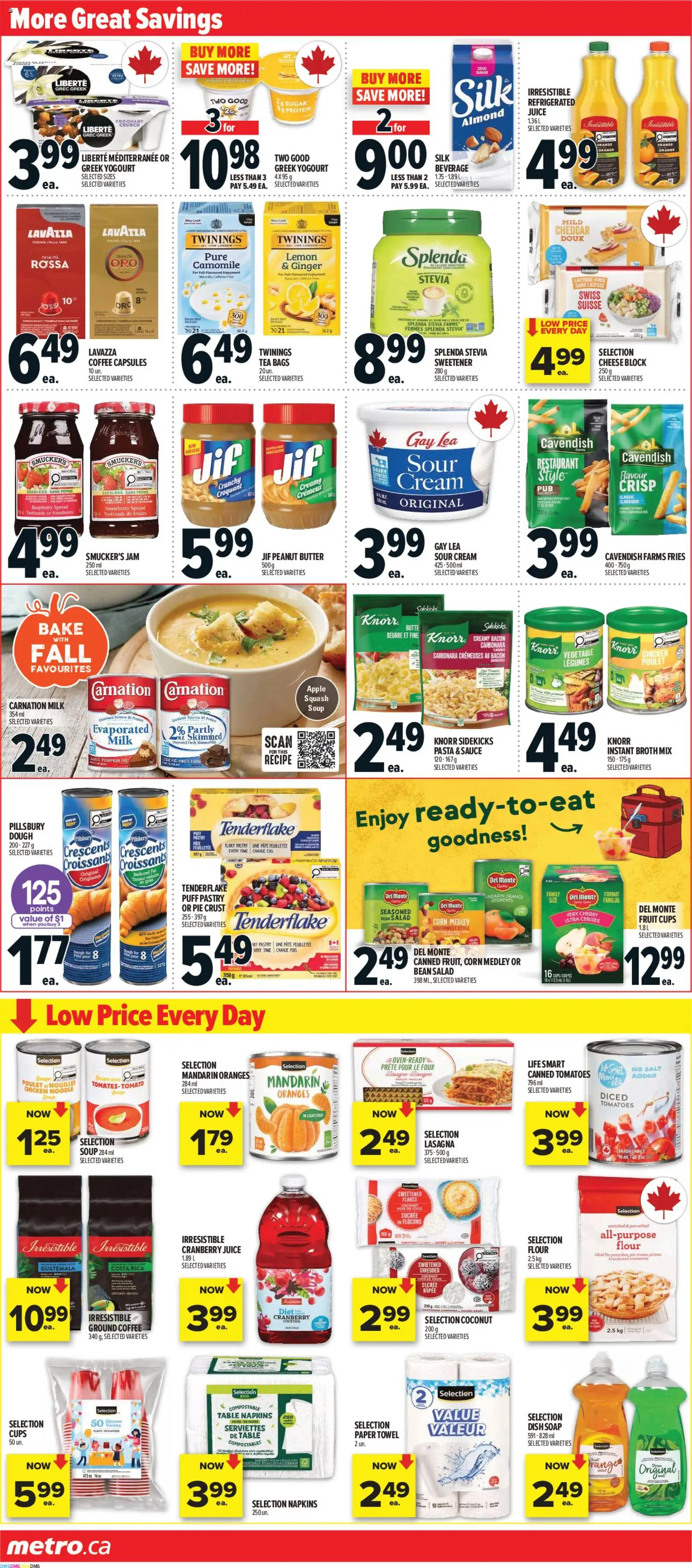 Metro weekly flyer / circulaire Flyer in Canada