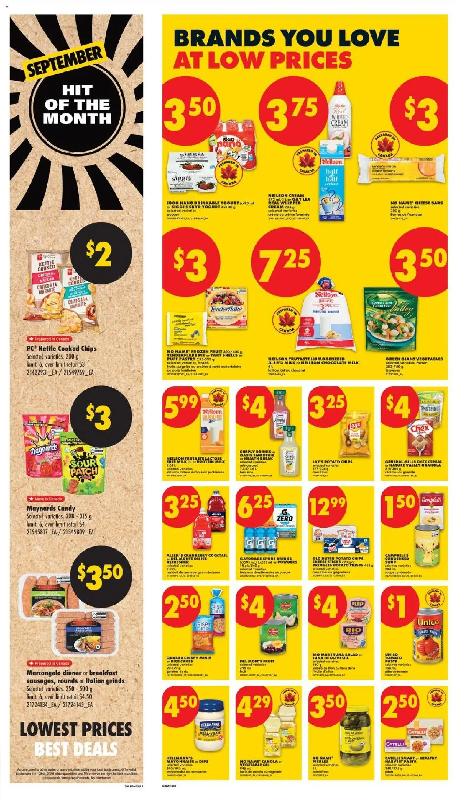 No Frills weekly flyer / circulaire Flyer in Canada