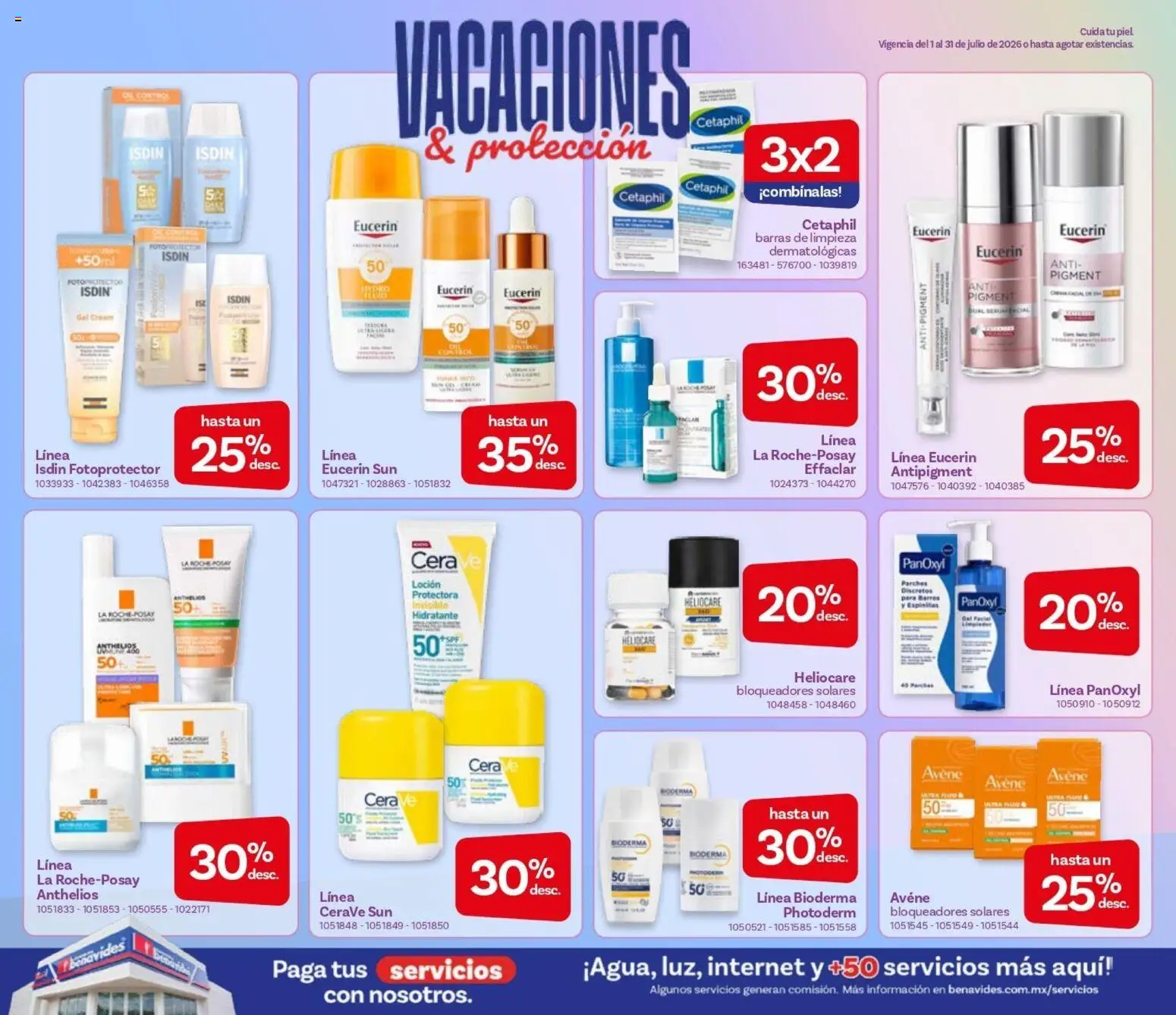 ¡El último » catálogo de Farmacia Benavides para Julio « está aquí! Descubre las SUPER OFERTAS. | México