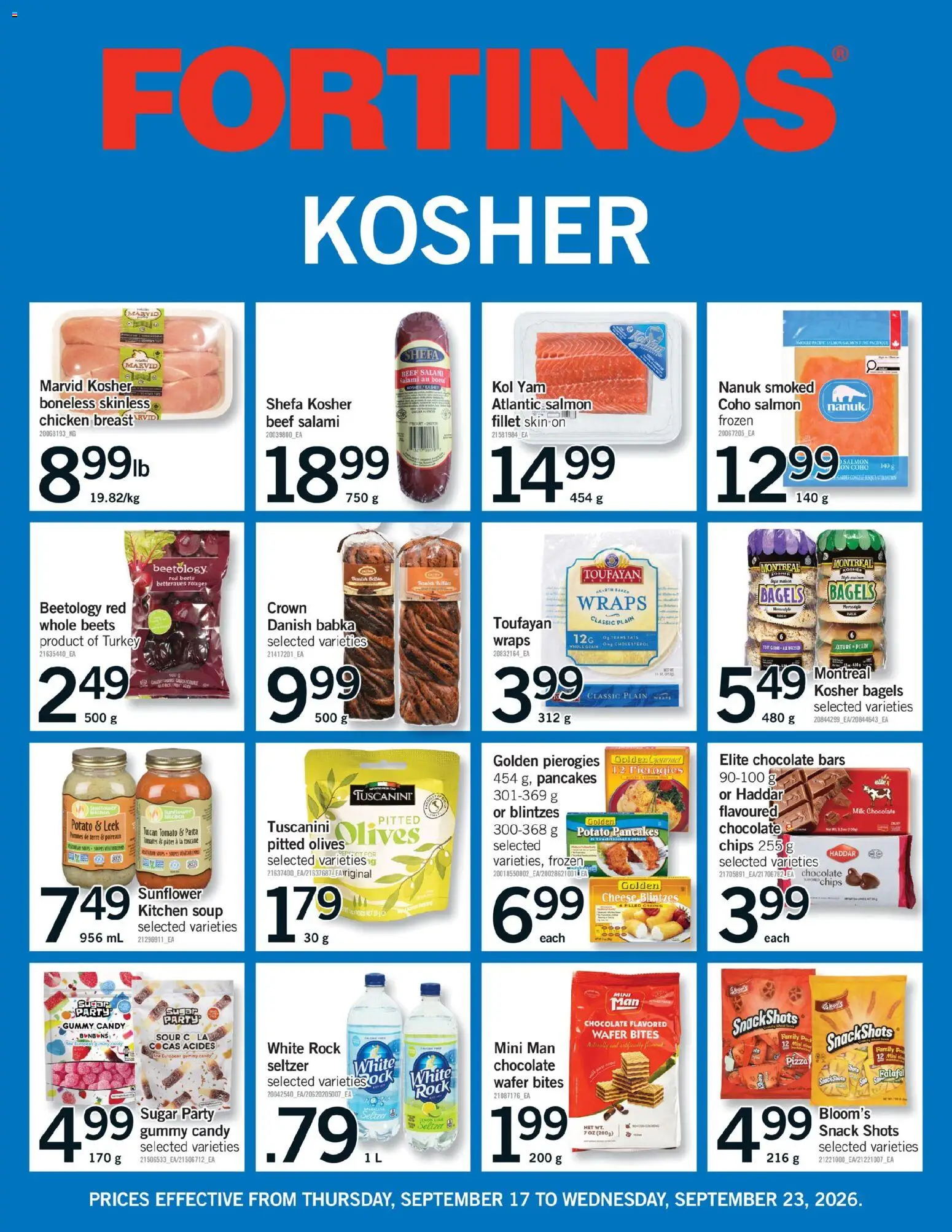 Fortinos weekly flyer / circulaire Flyer in Canada