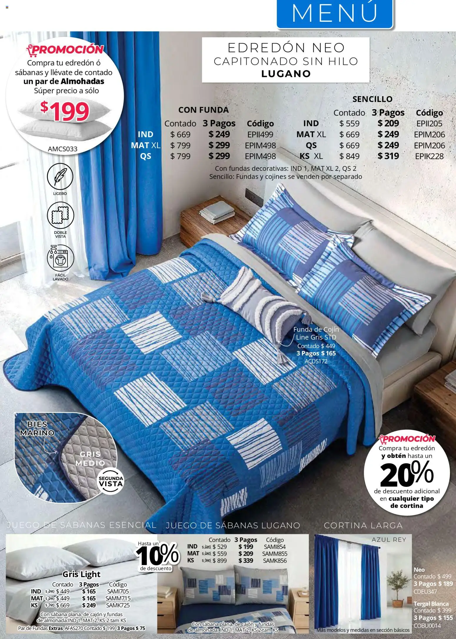 ¡El último » catálogo de Colchas Concord para Julio « está aquí! Descubre las SUPER OFERTAS. | México