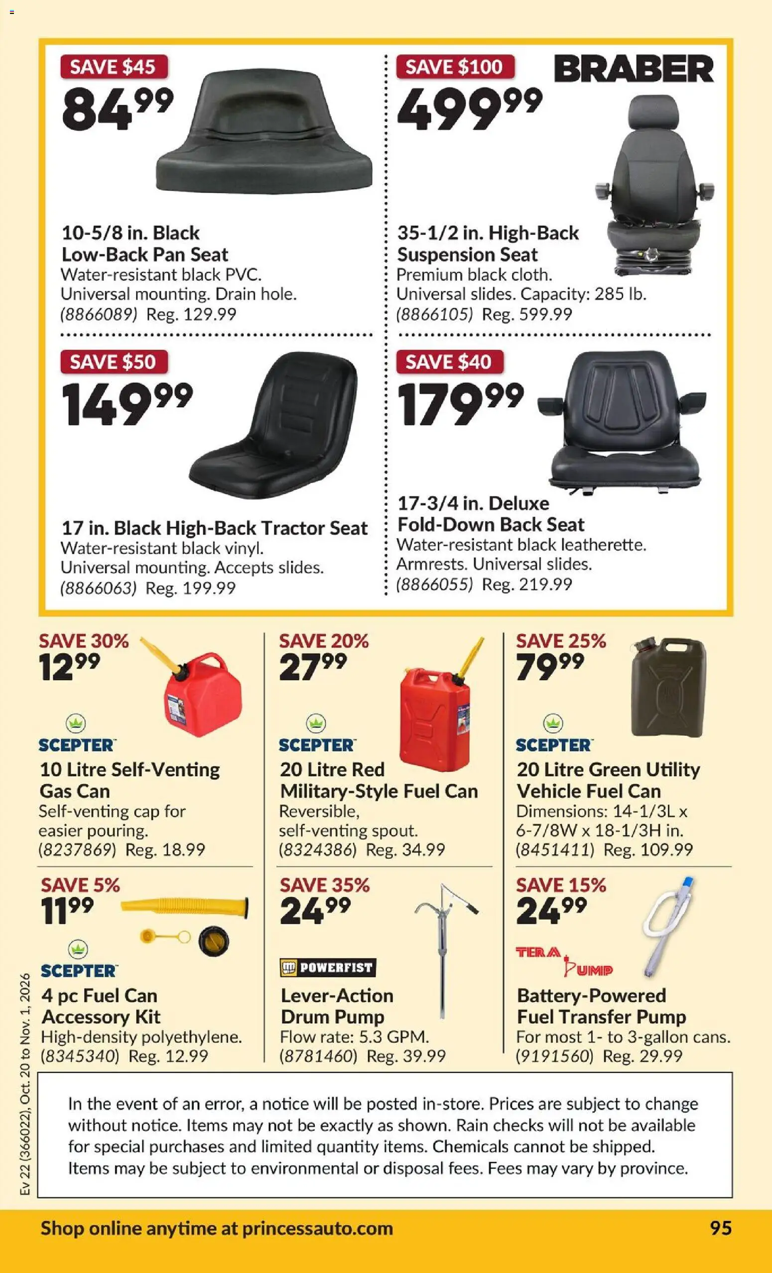 Princess Auto flyer - 2 Week Sale! Flyer in Canada