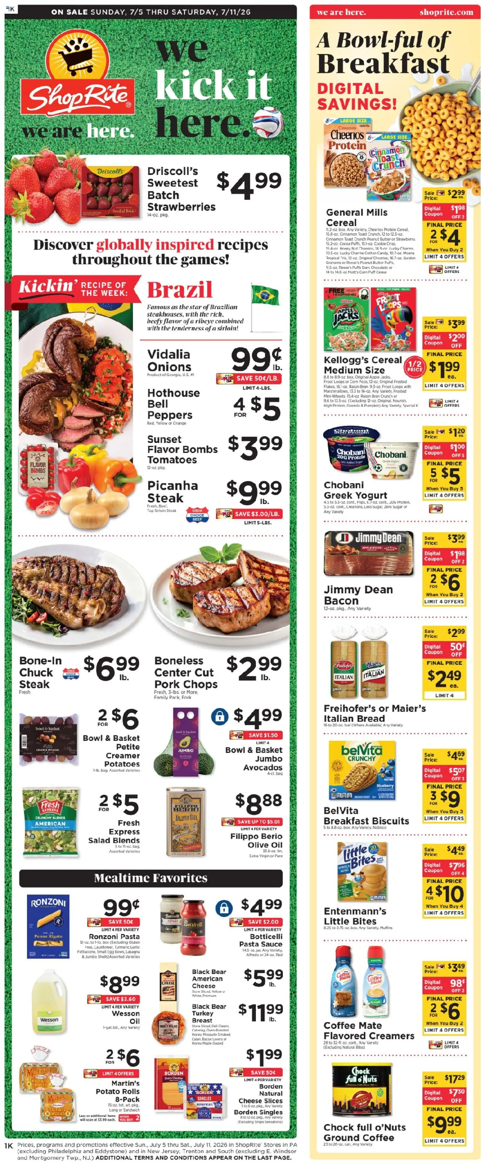 The new ShopRite flyer is now online. See all July offers on your mobile and save! | United States