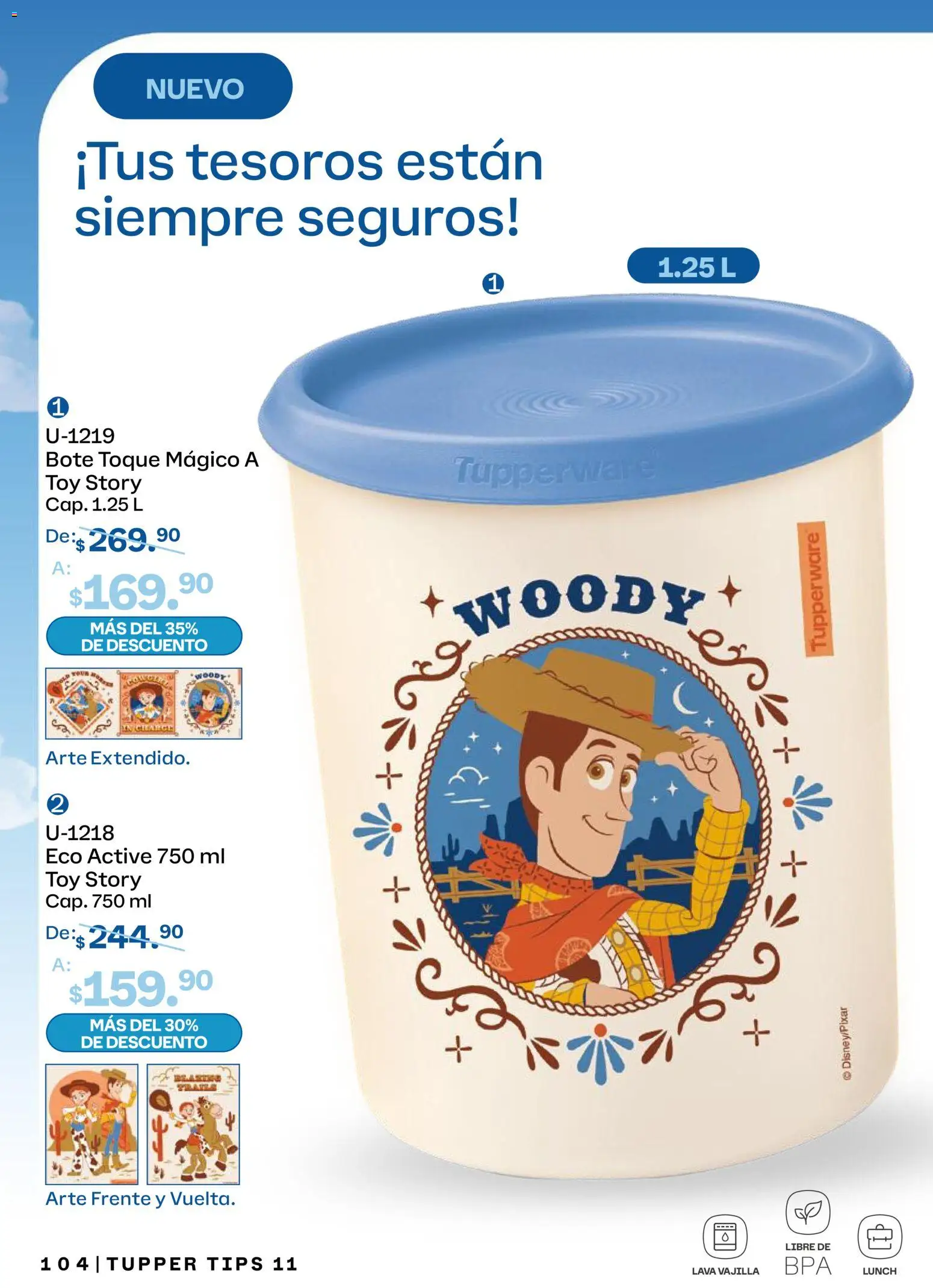 Tupperware catálogo Folleto in México