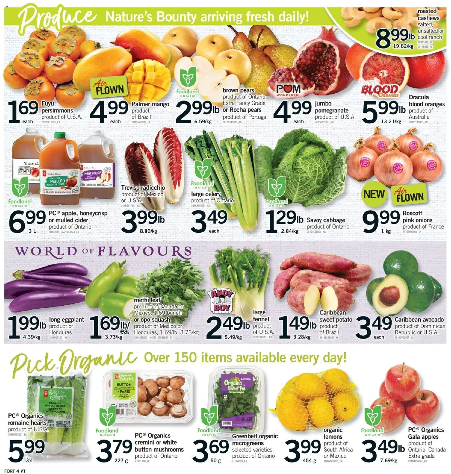 Fortinos weekly flyer / circulaire Flyer in Canada