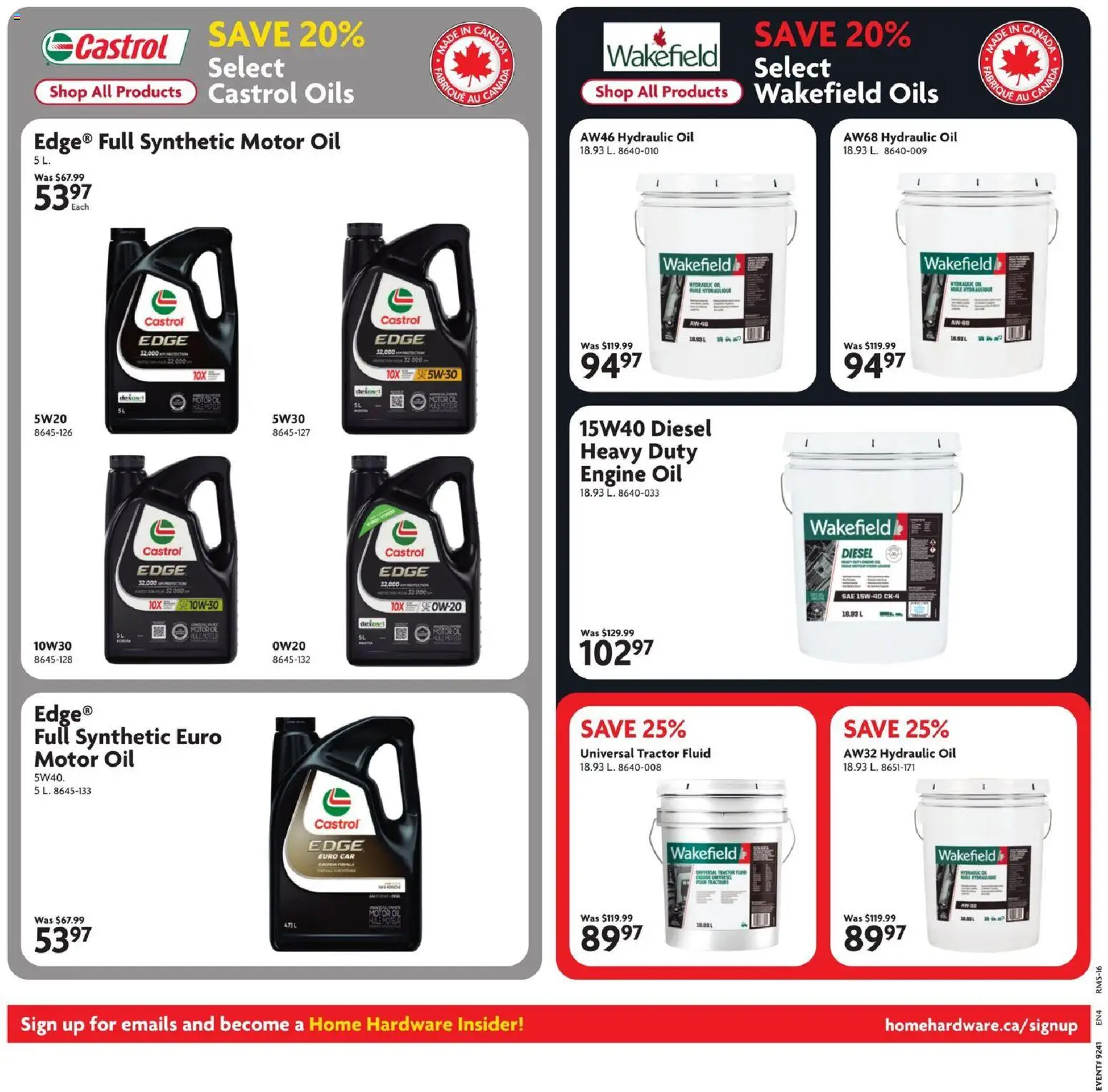 Home Hardware weekly flyer / circulaire Flyer in Canada