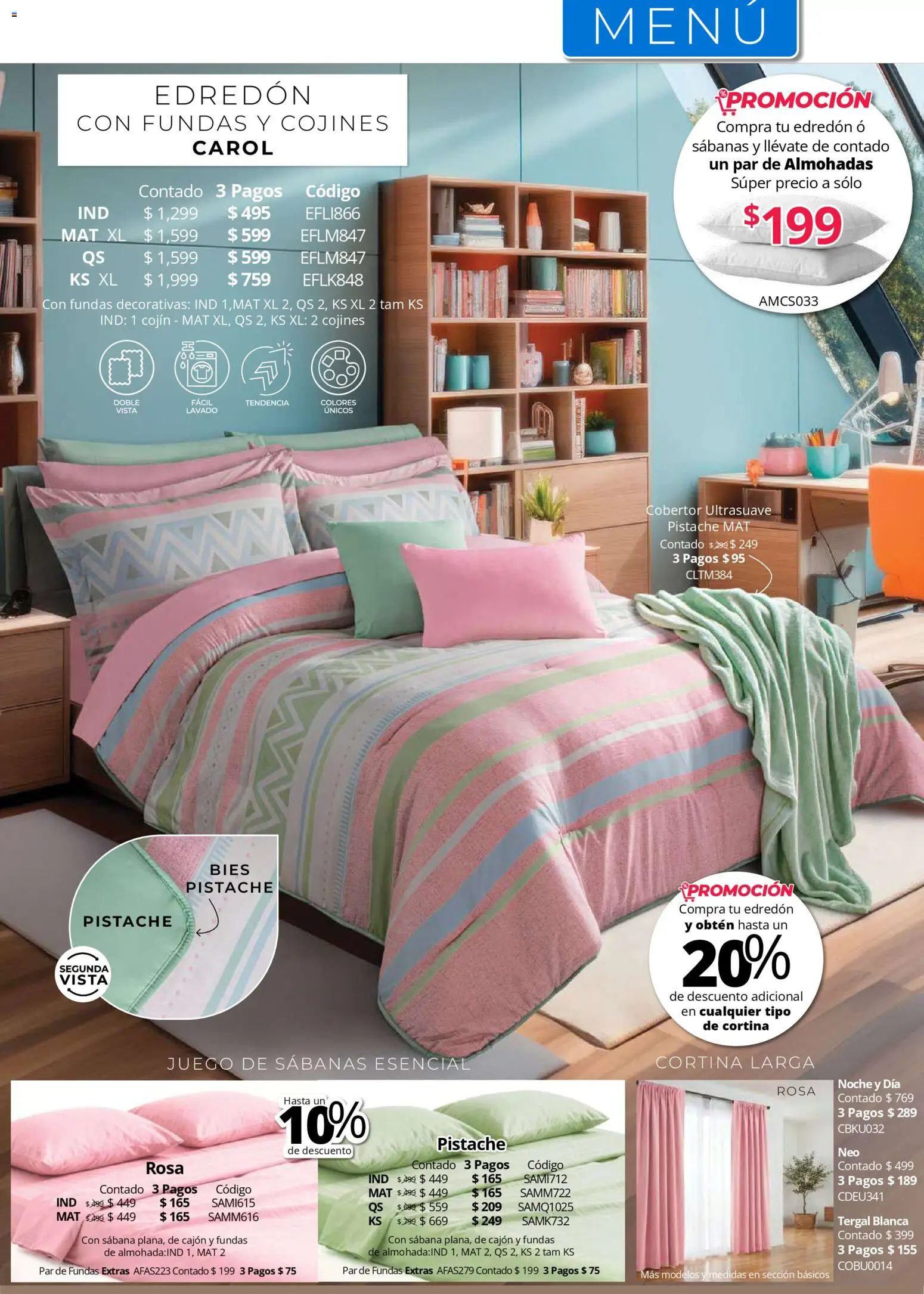 ¡El último » catálogo de Colchas Concord para Julio « está aquí! Descubre las SUPER OFERTAS. | México