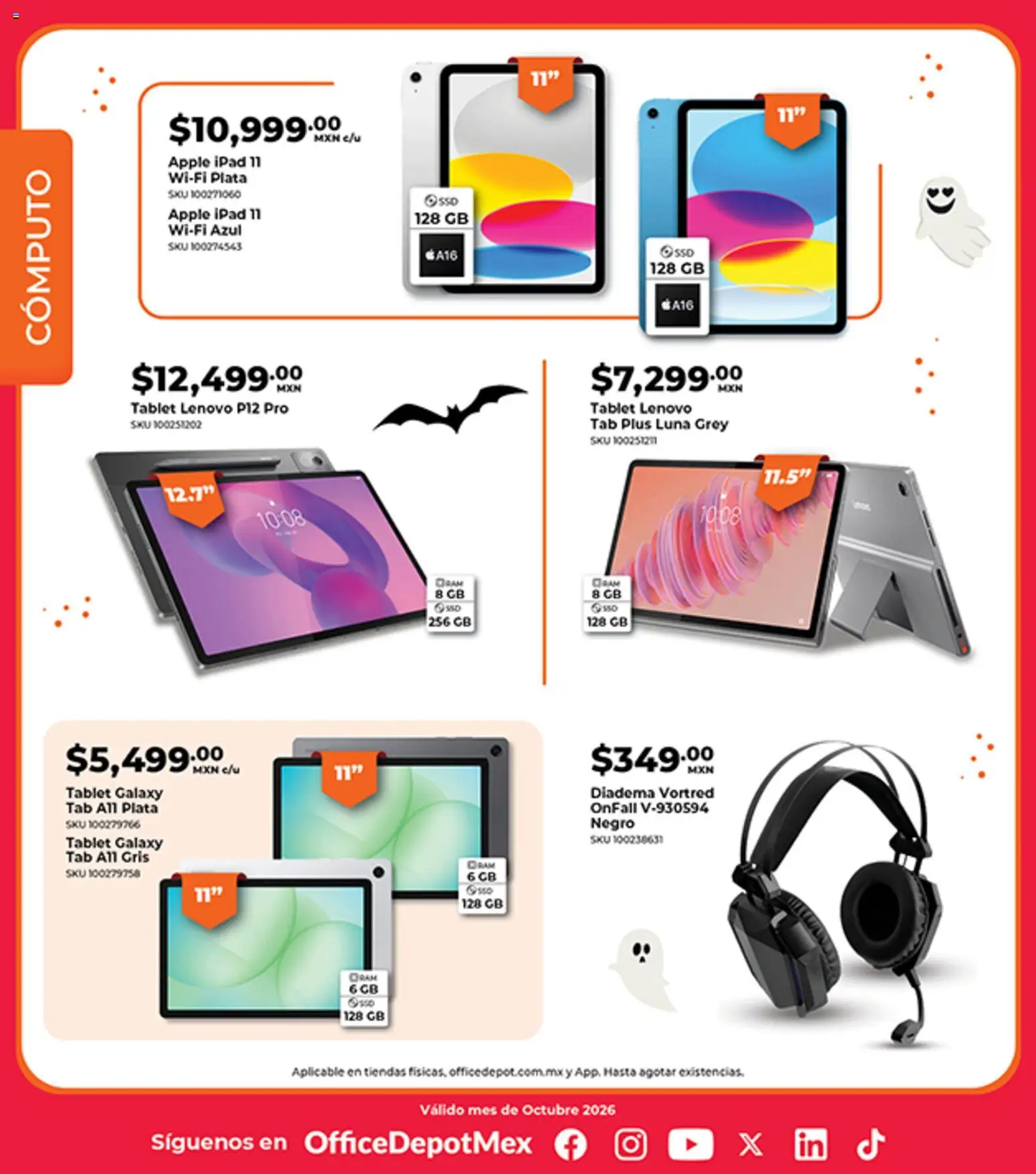 Office Depot catálogo Folleto in México