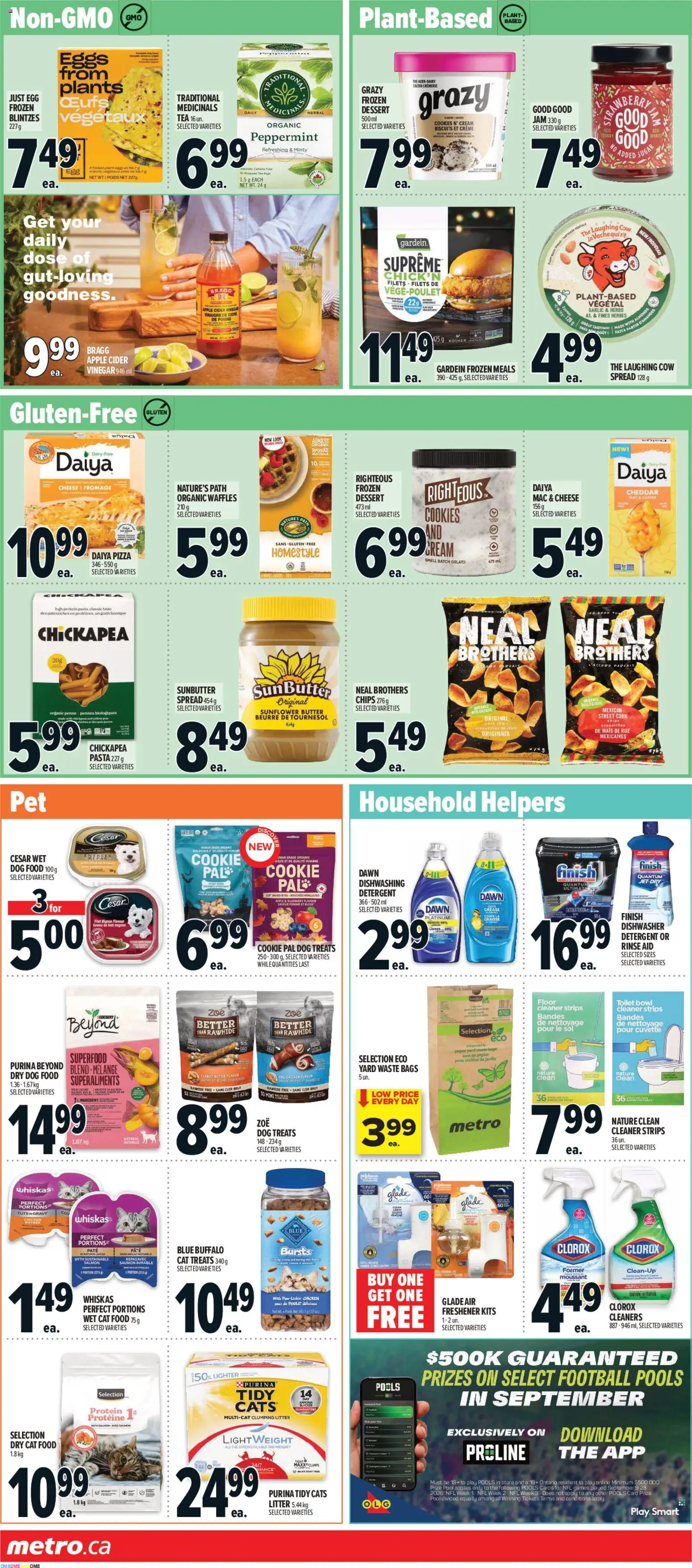 Metro weekly flyer / circulaire Flyer in Canada