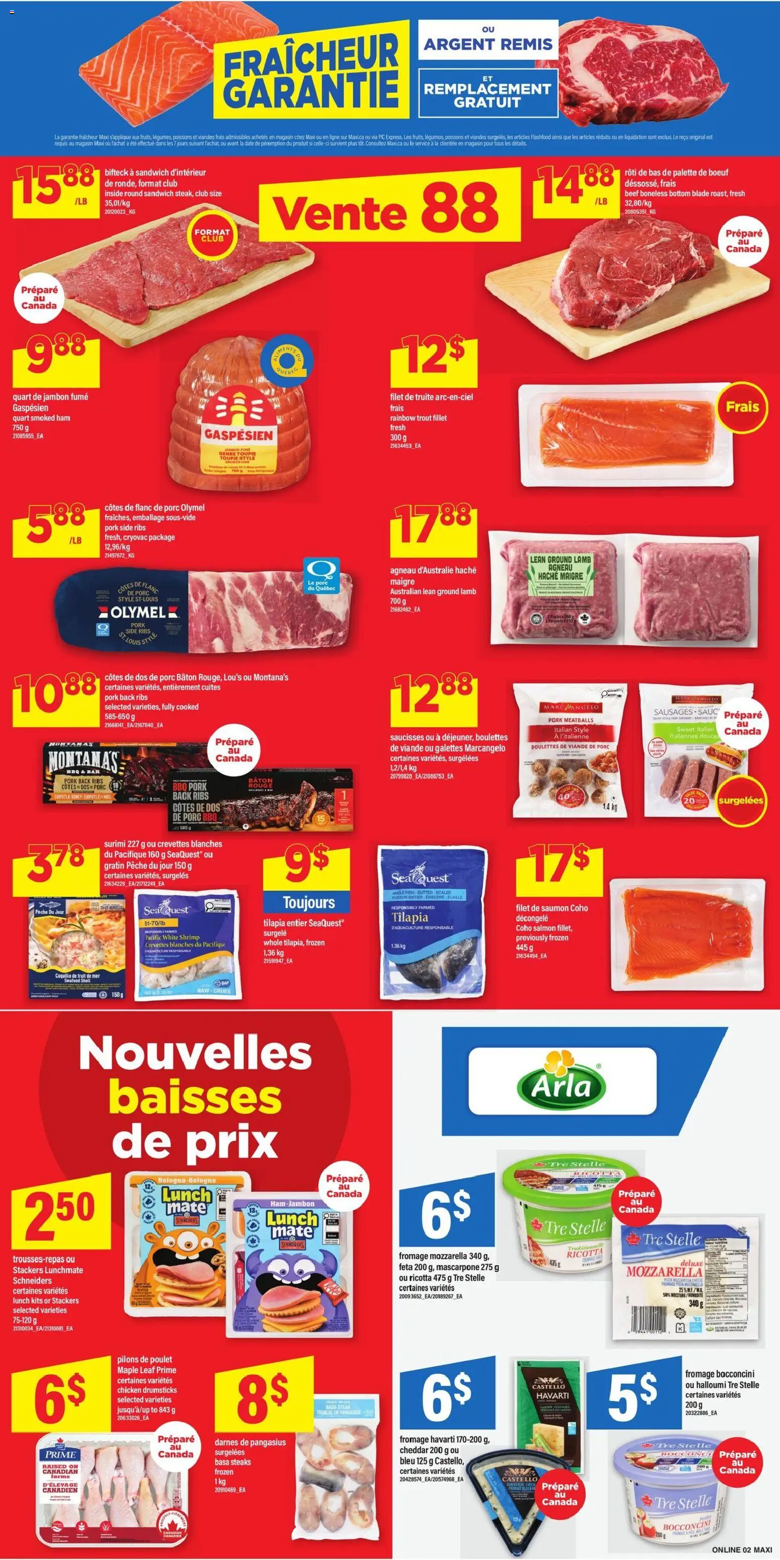 Maxi weekly flyer / circulaire Flyer in Canada