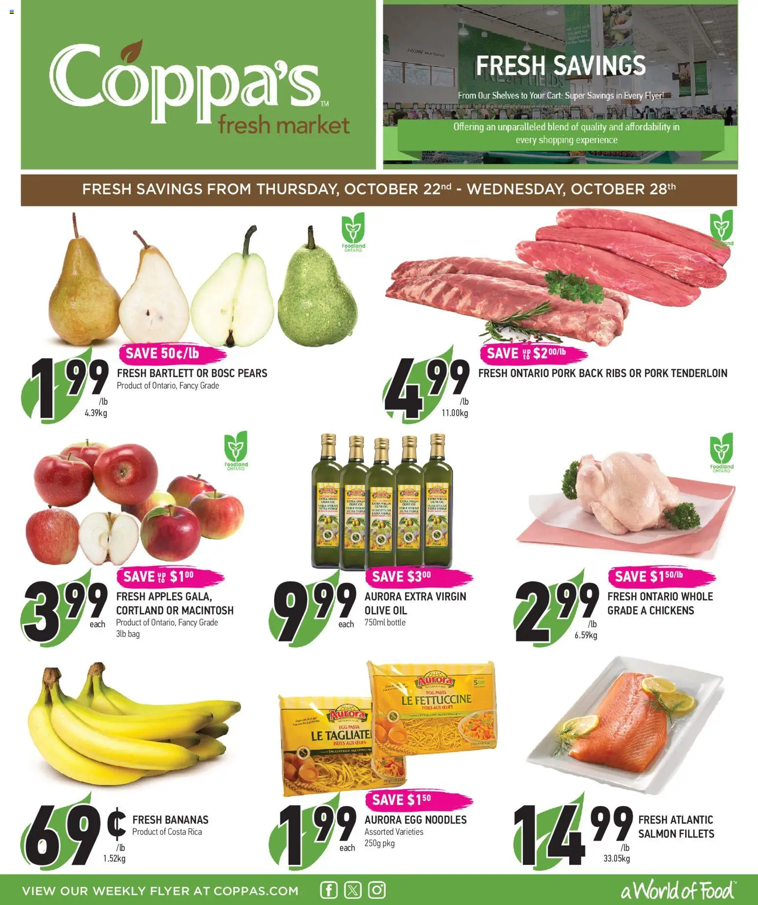 Coppas Fresh Market weekly flyer / circulaire Flyer in Canada